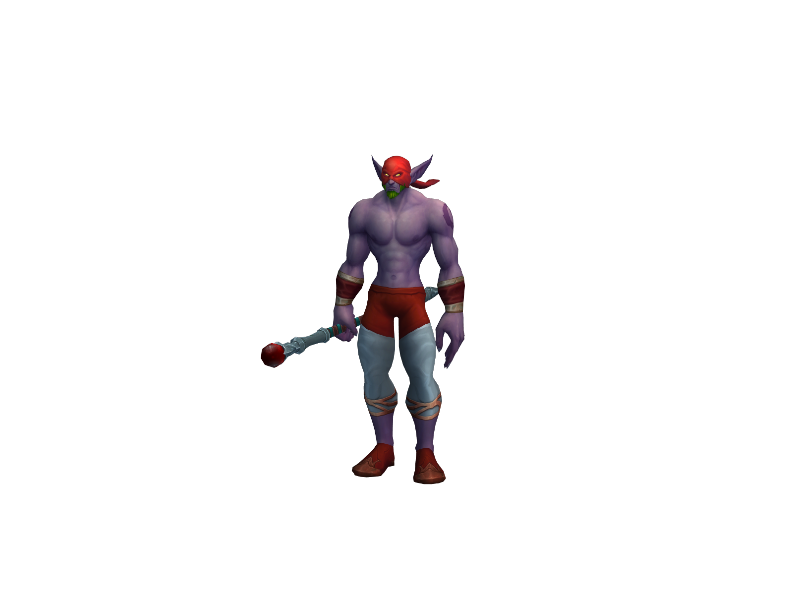 Rankumholybr 3D character render