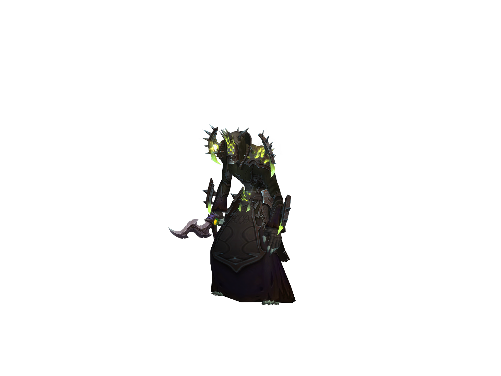 Bloodkael 3D character render