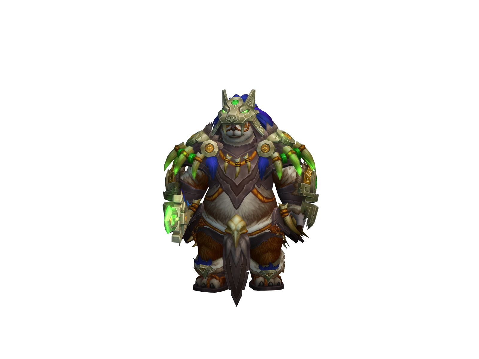 Barrigazen 3D character render