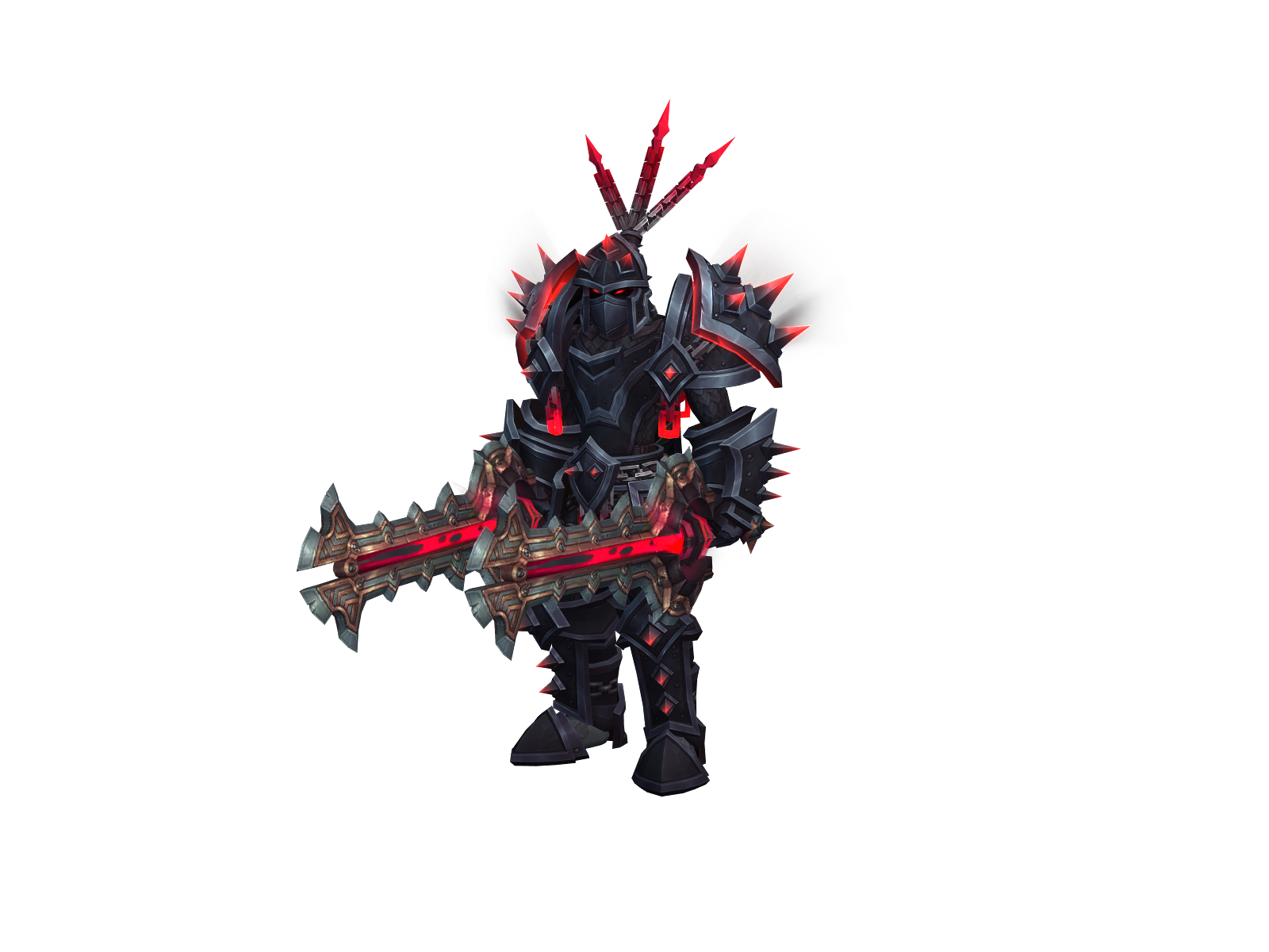 Malfallado 3D character render