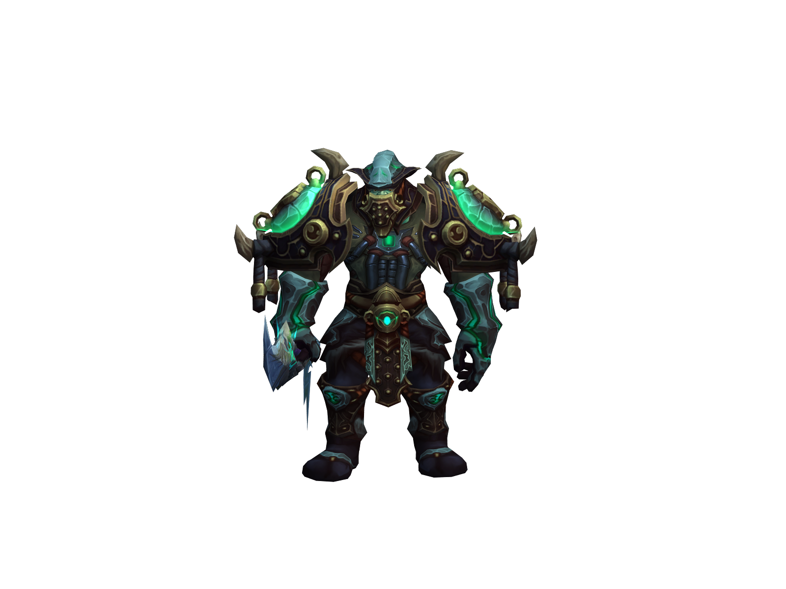 Powermonk 3D character render