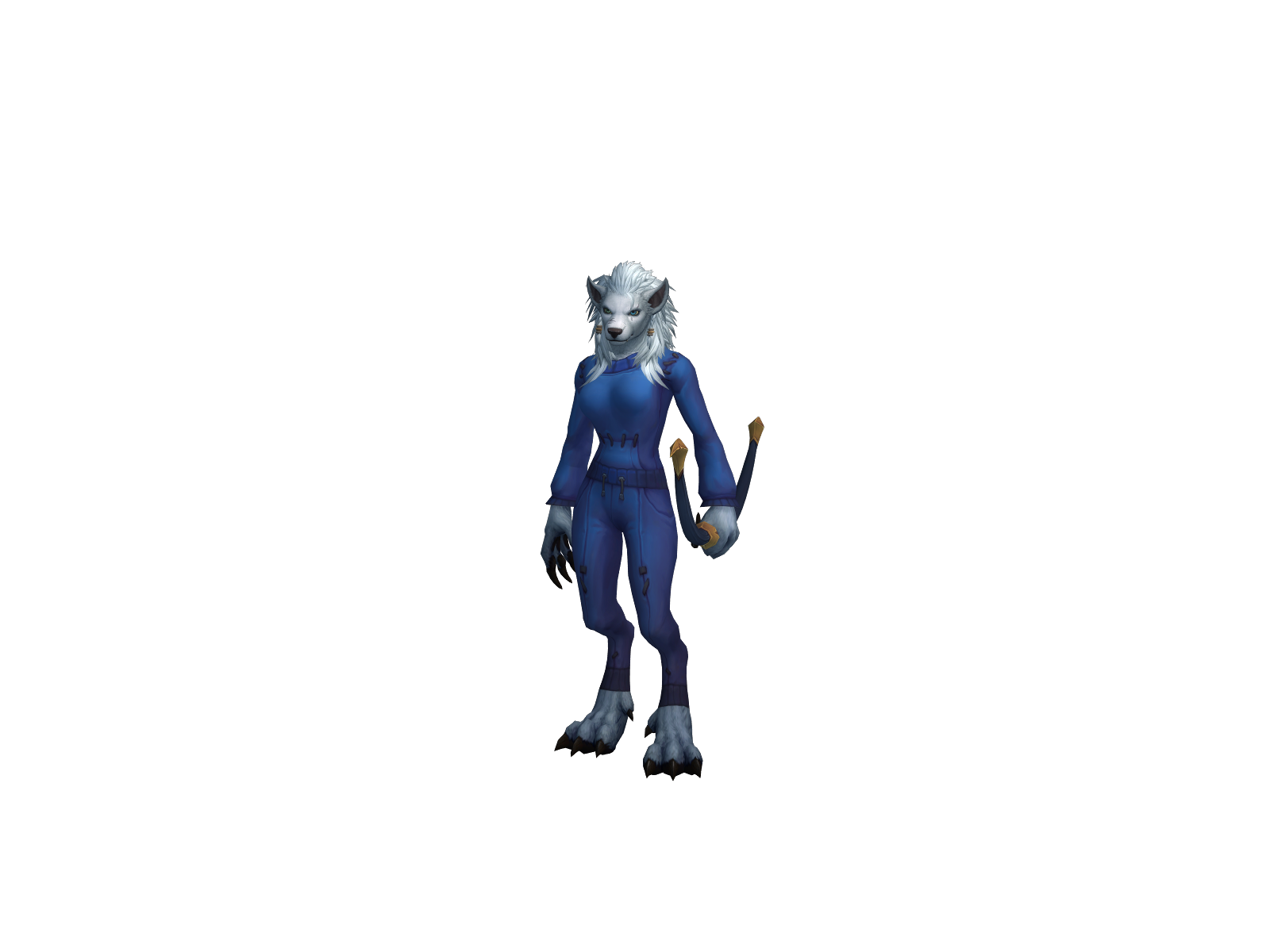 Gonwolf 3D character render