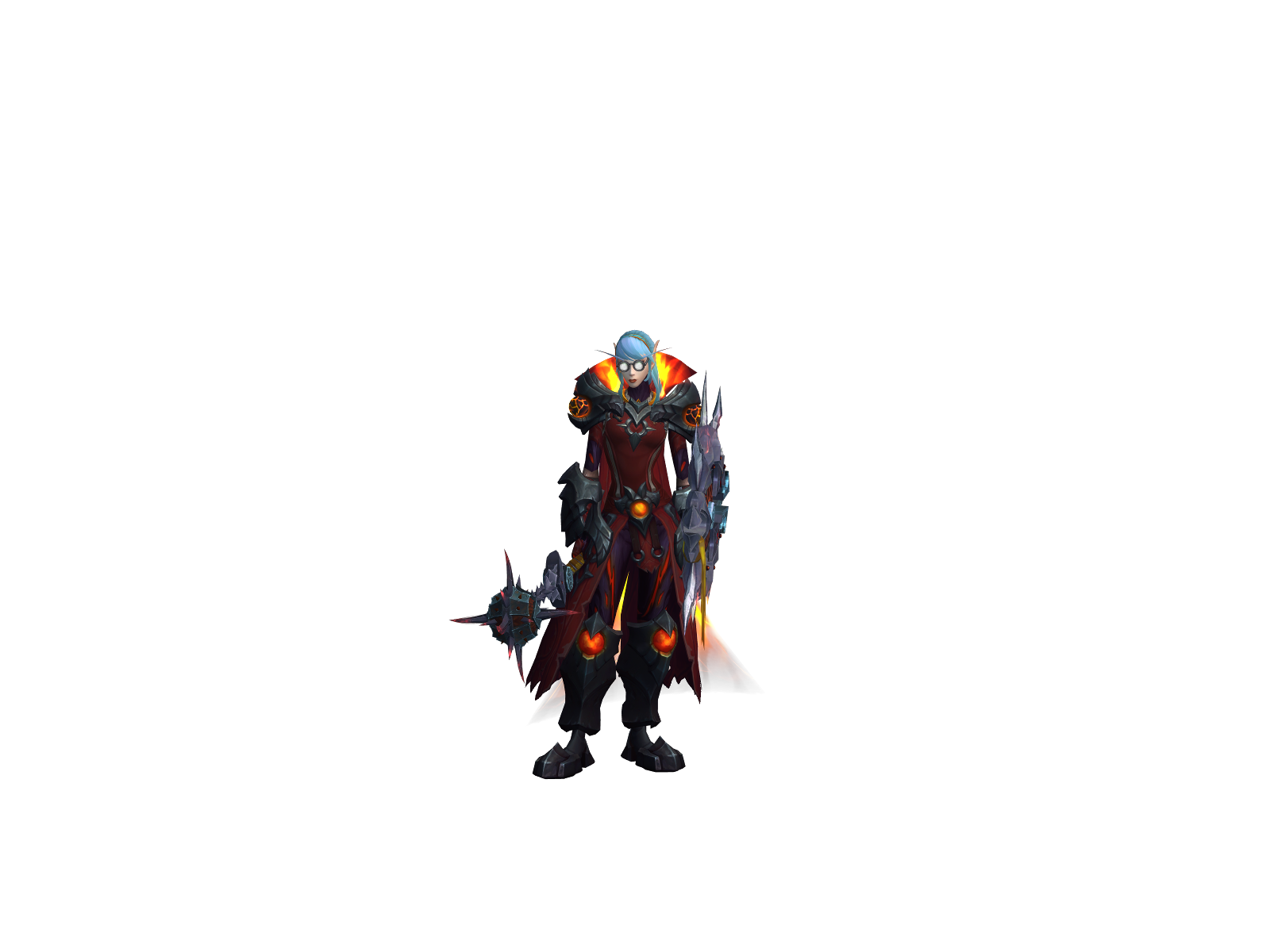 Nubamon 3D character render