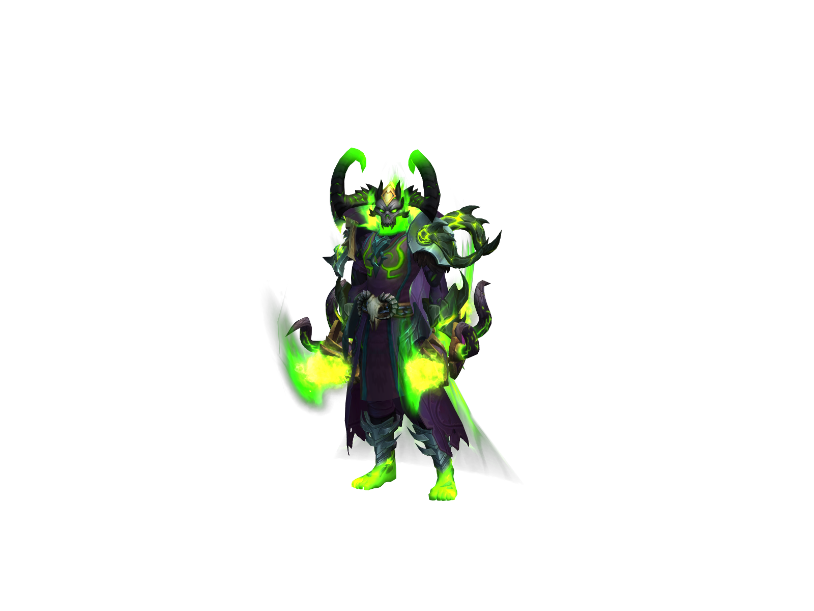 Hylldën 3D character render