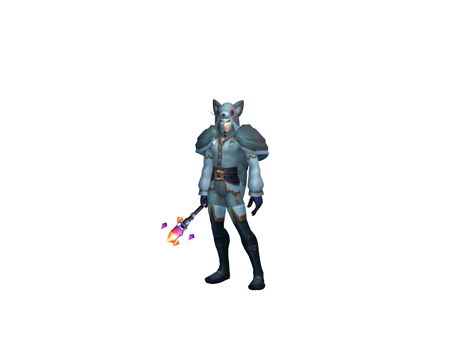 Kalvazflam 3D character render