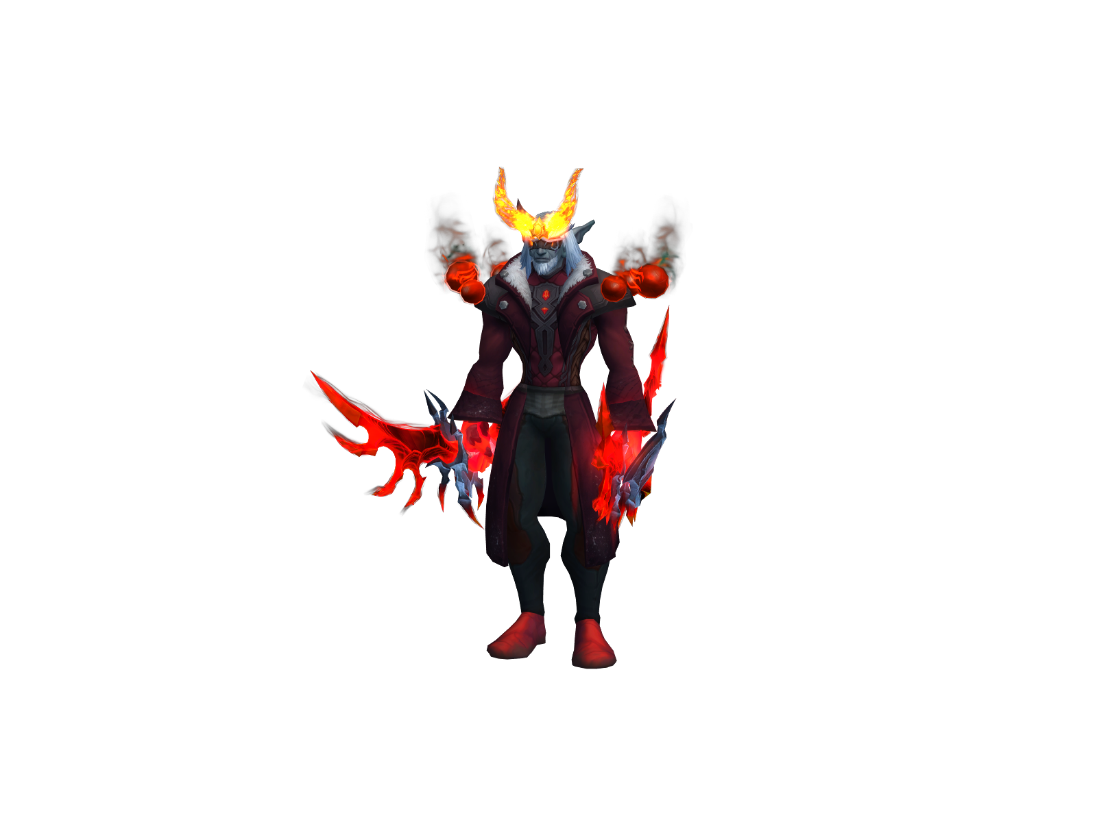 Warlash 3D character render