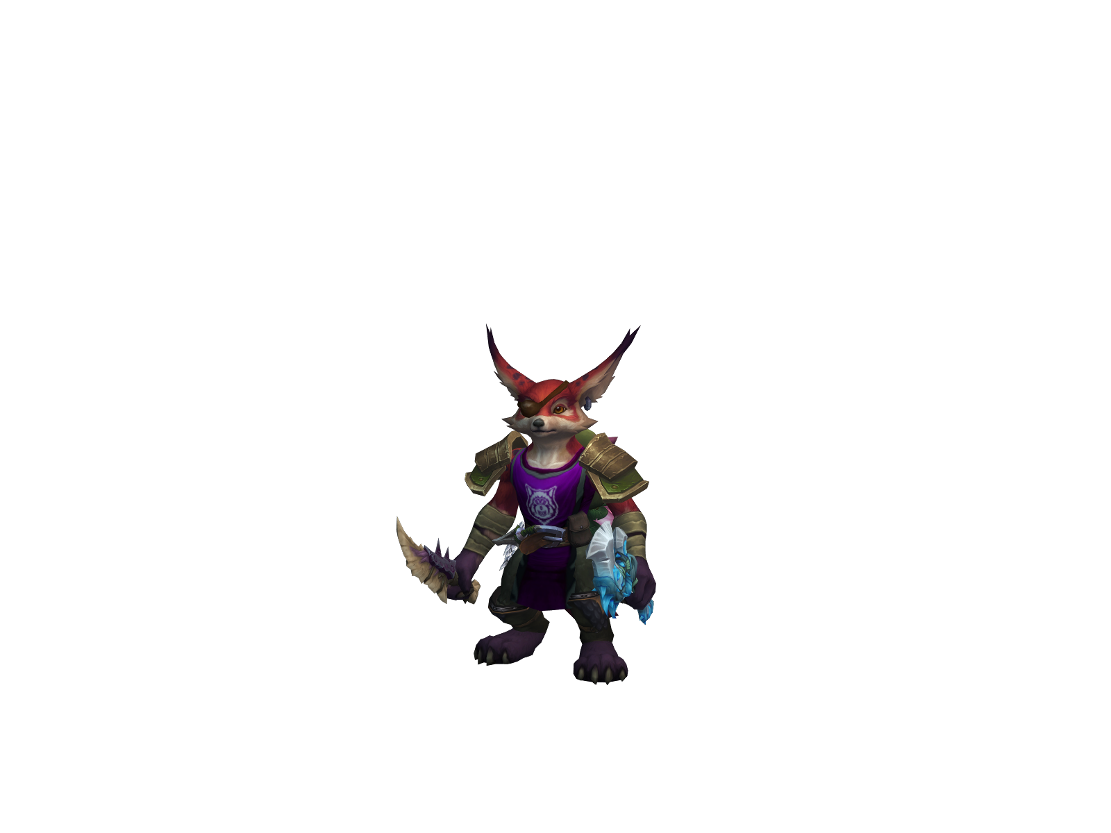 Klëytynho 3D character render