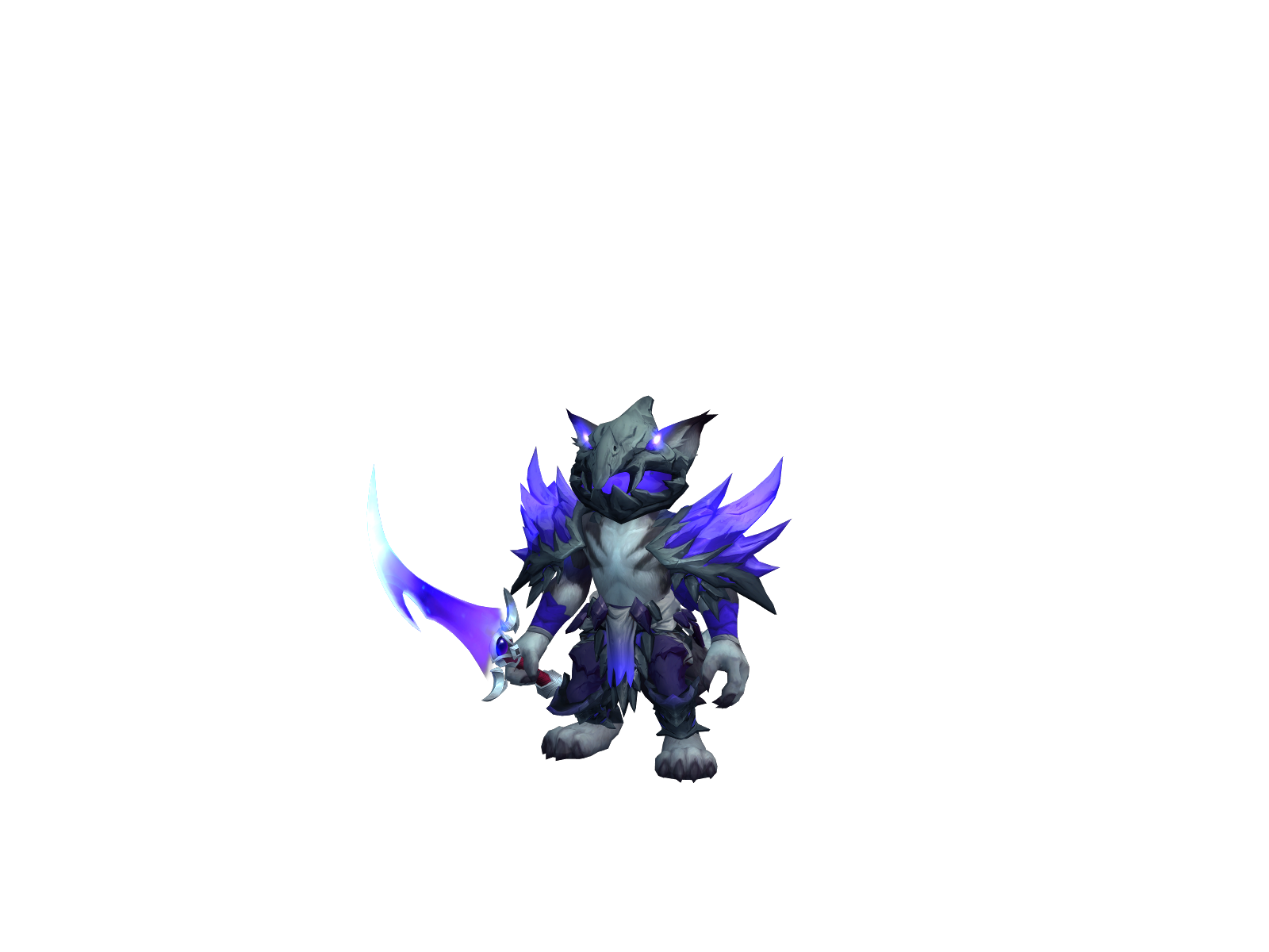 Luzats 3D character render