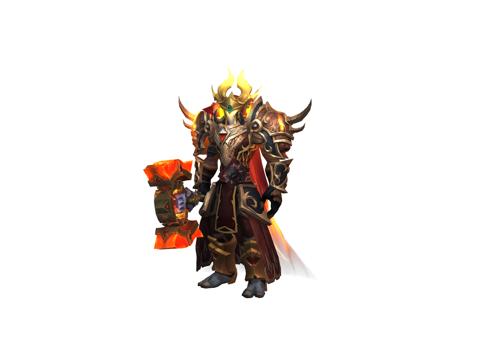 Lørd 3D character render