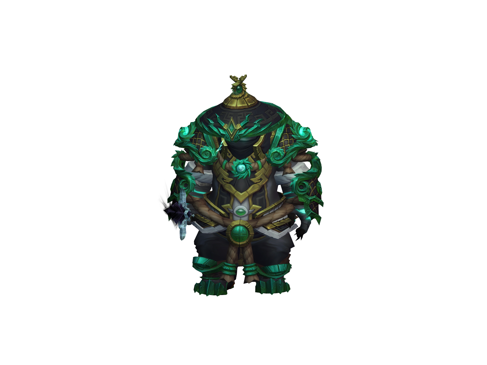 Hairudam character render