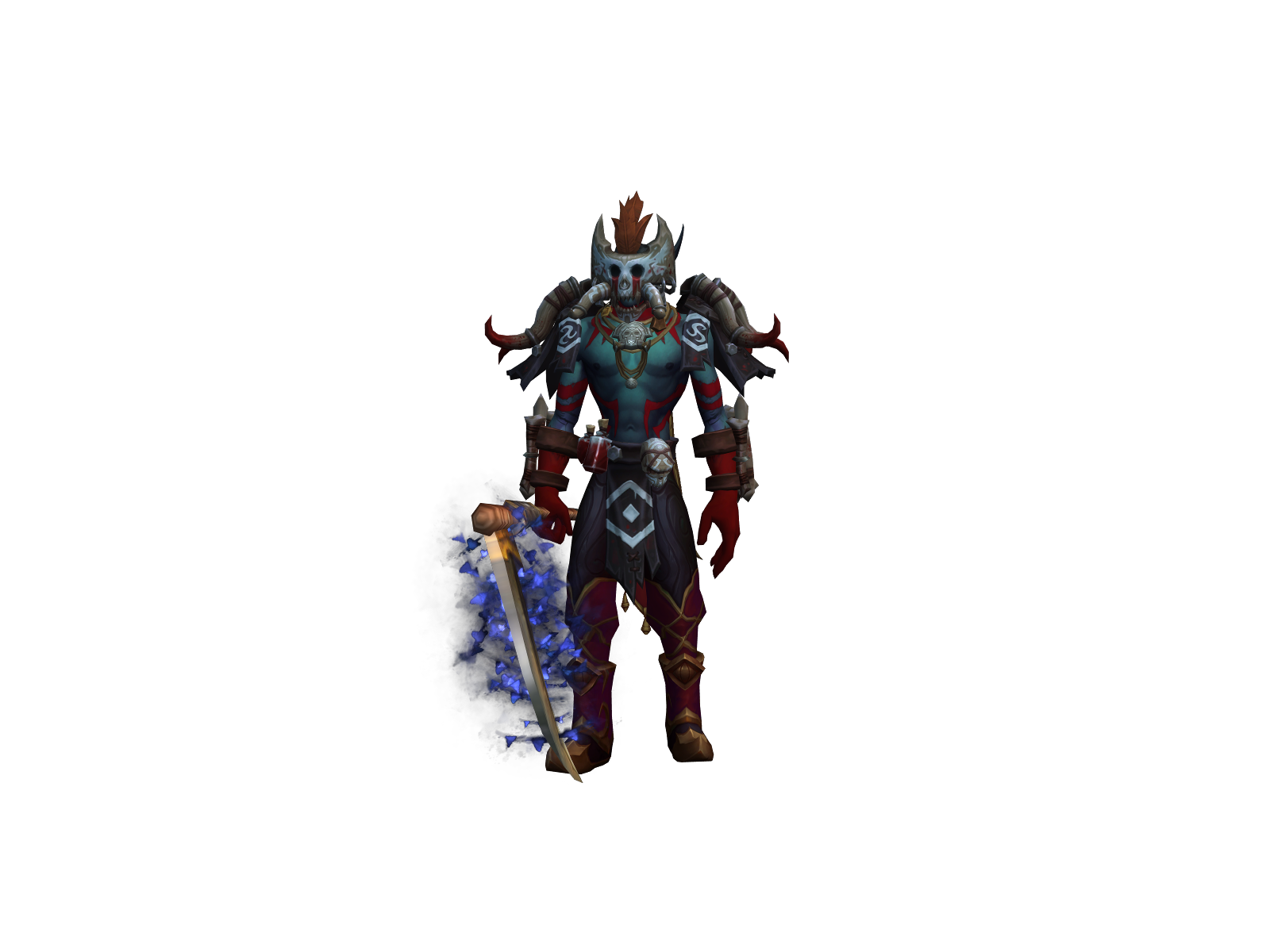 Sagahrana 3D character render