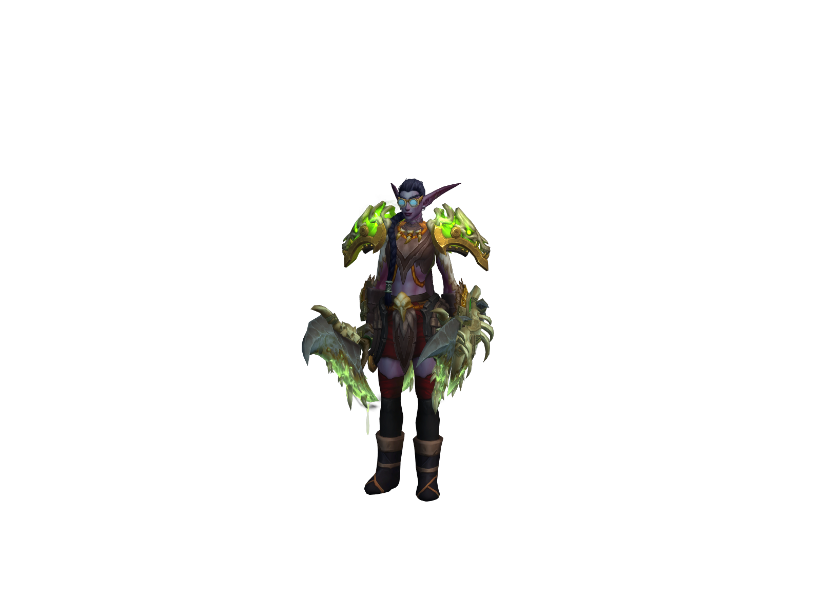 Ceifeira 3D character render