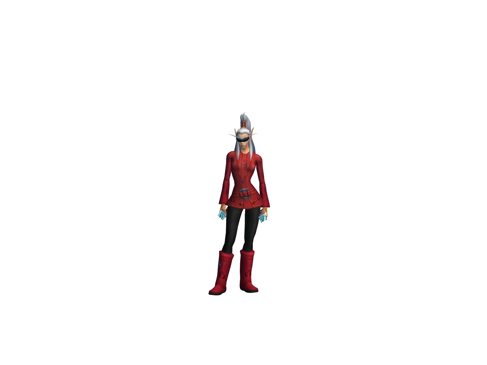 Bloodbersek 3D character render