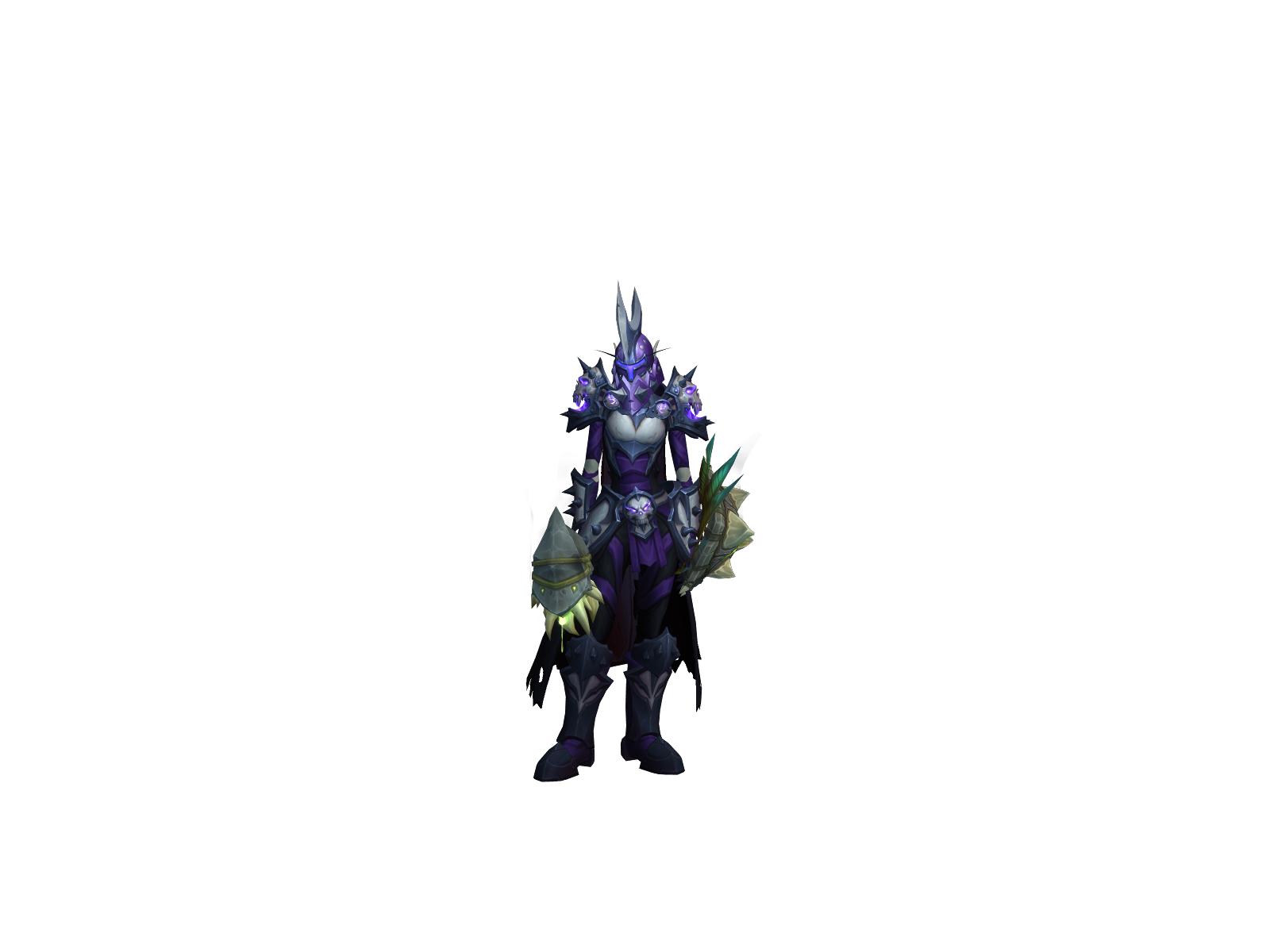 Shaltther 3D character render
