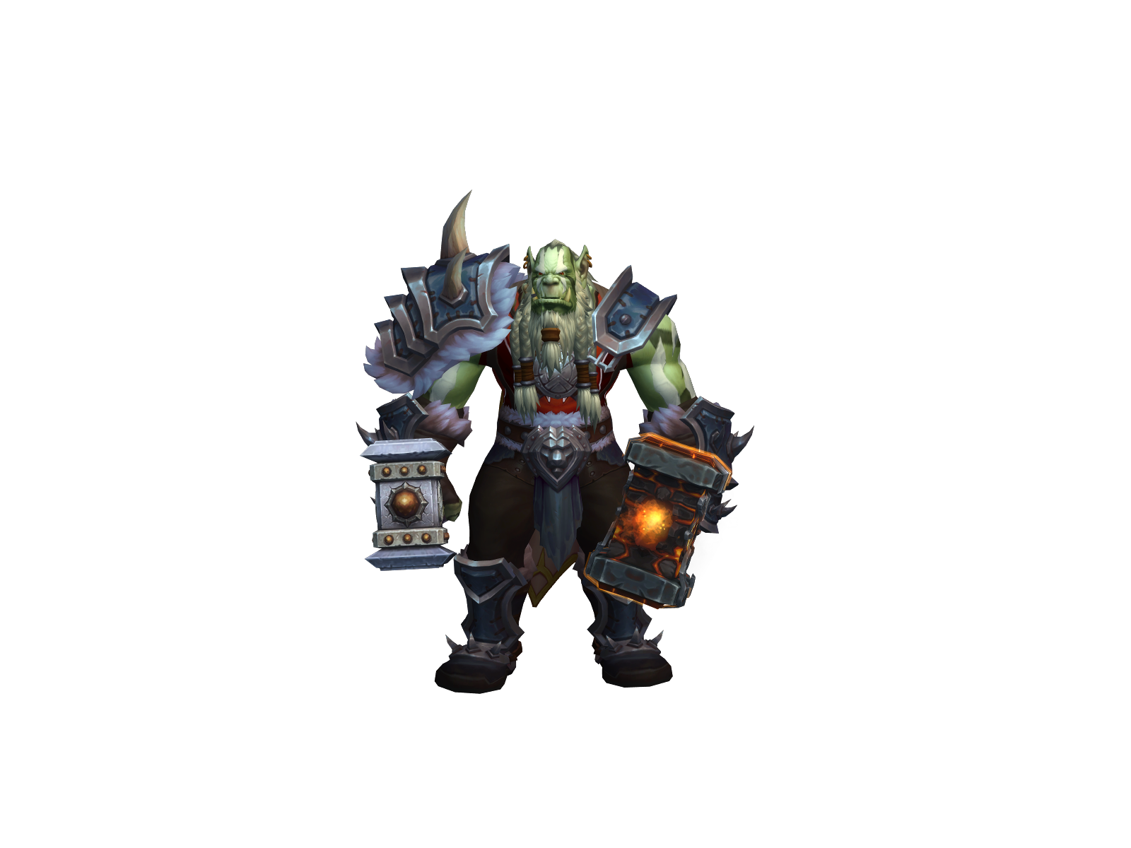 Thanaros 3D character render