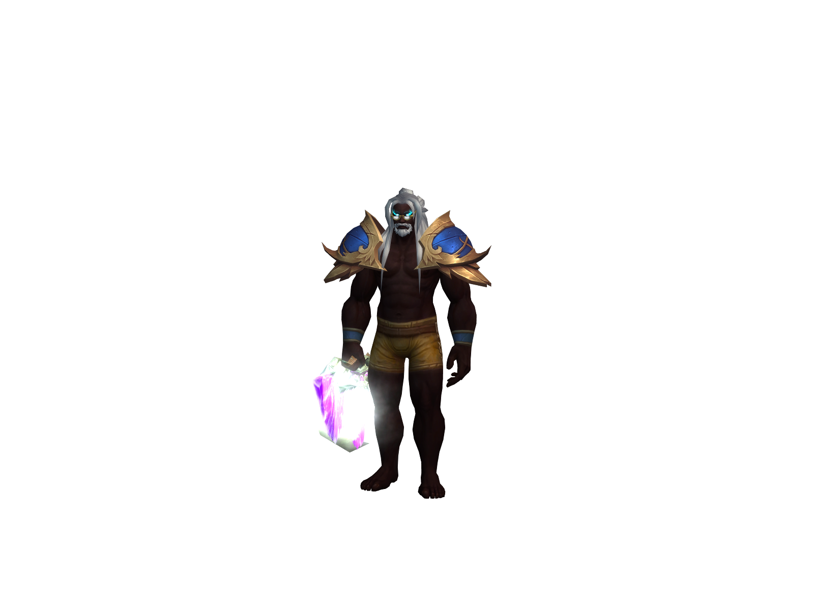 Zebrudo 3D character render