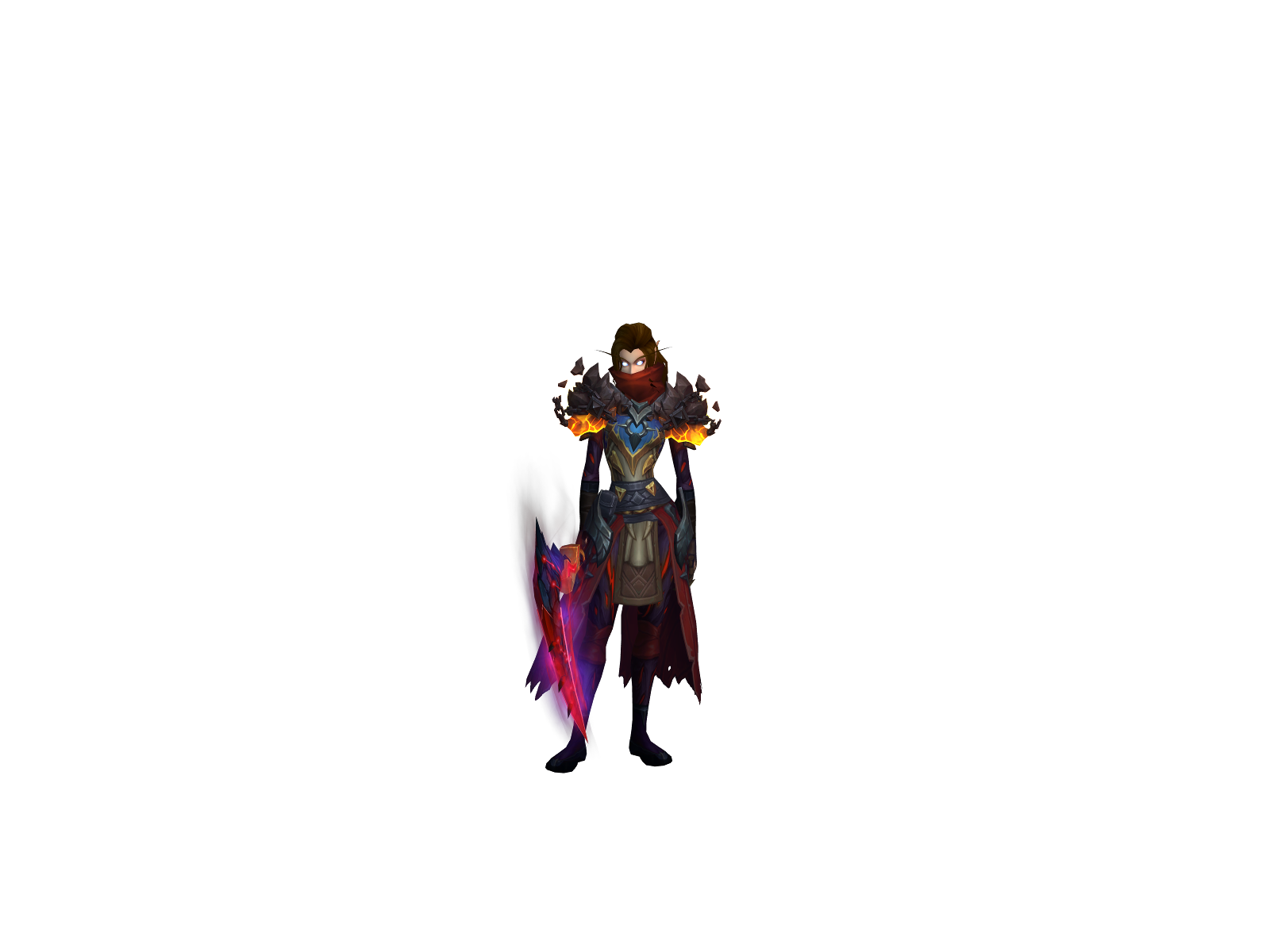 Diquam 3D character render