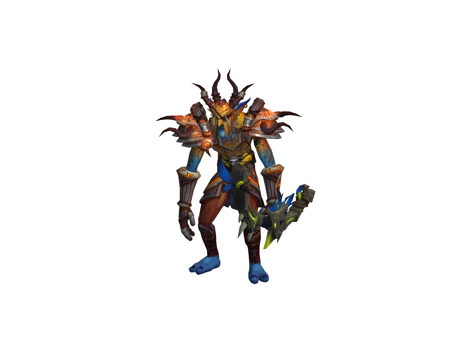 Tetãohunter 3D character render