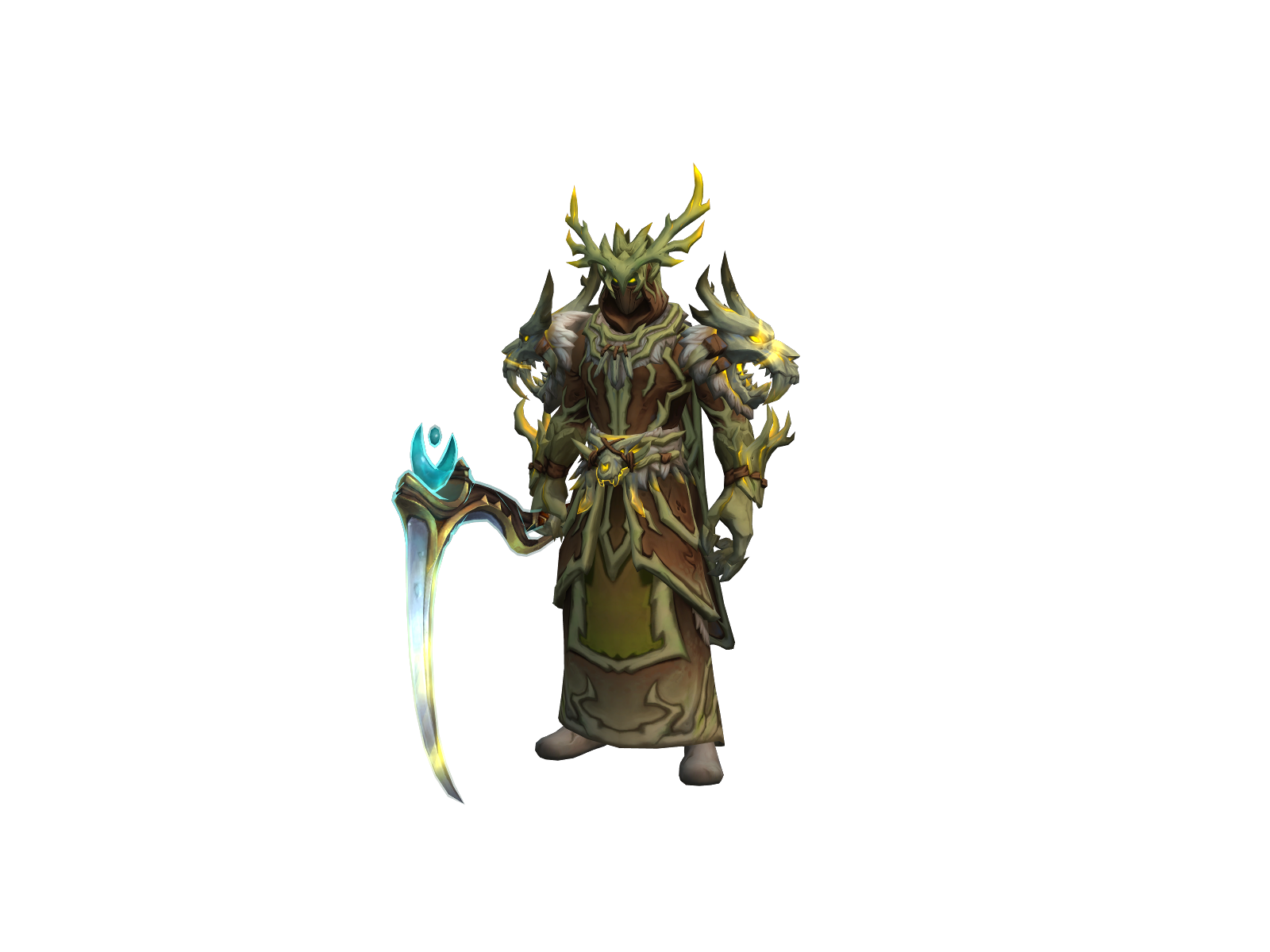 Moonshadee 3D character render