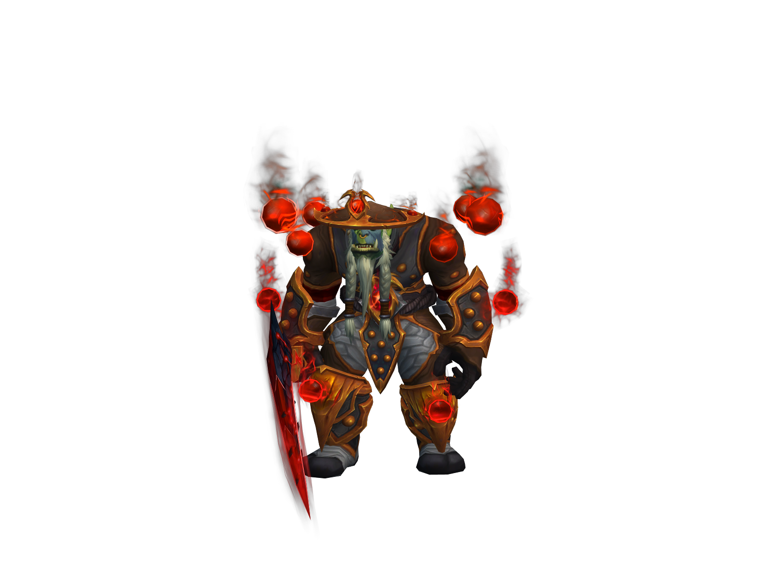 Monkbeshar 3D character render