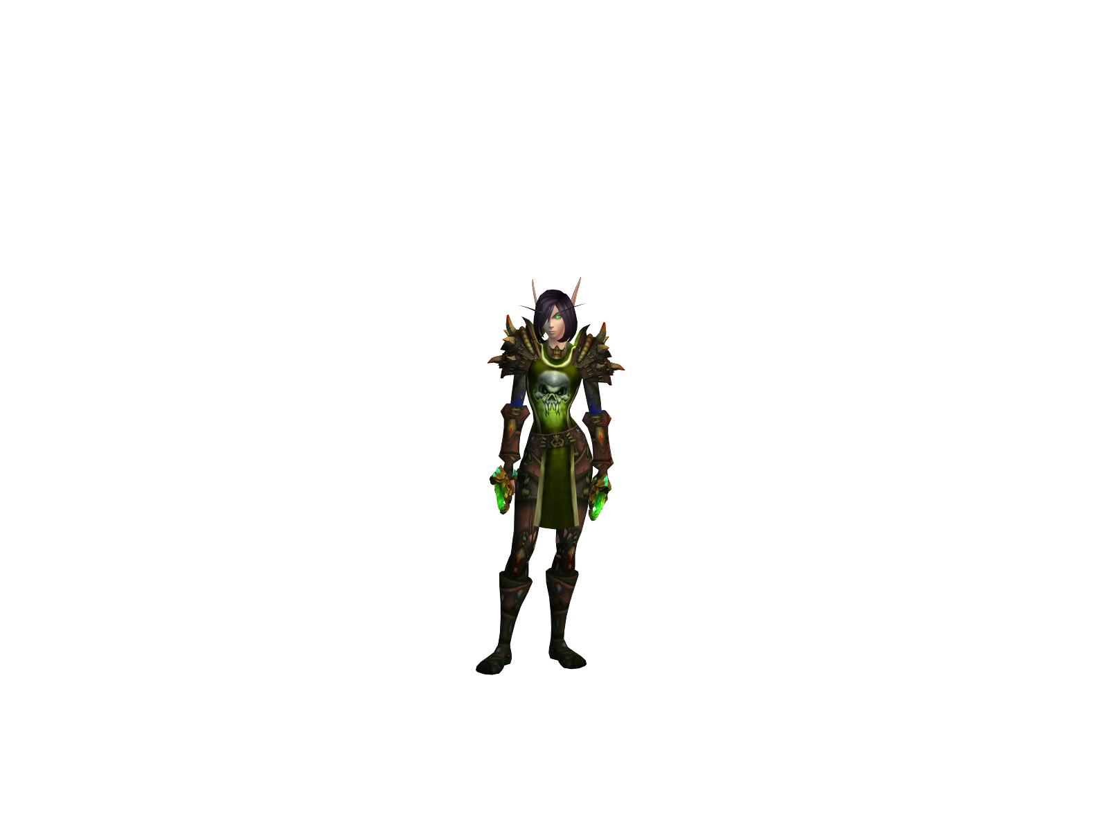 Akumah 3D character render