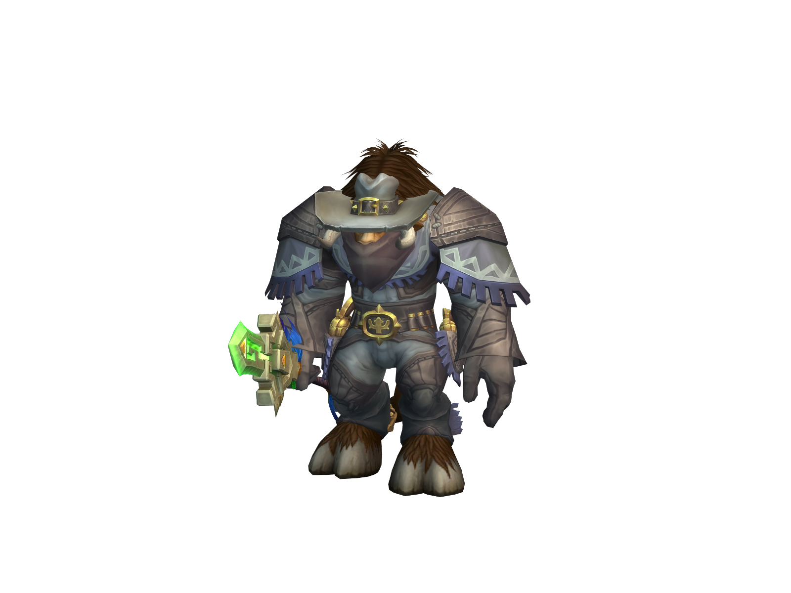 Zxbull 3D character render
