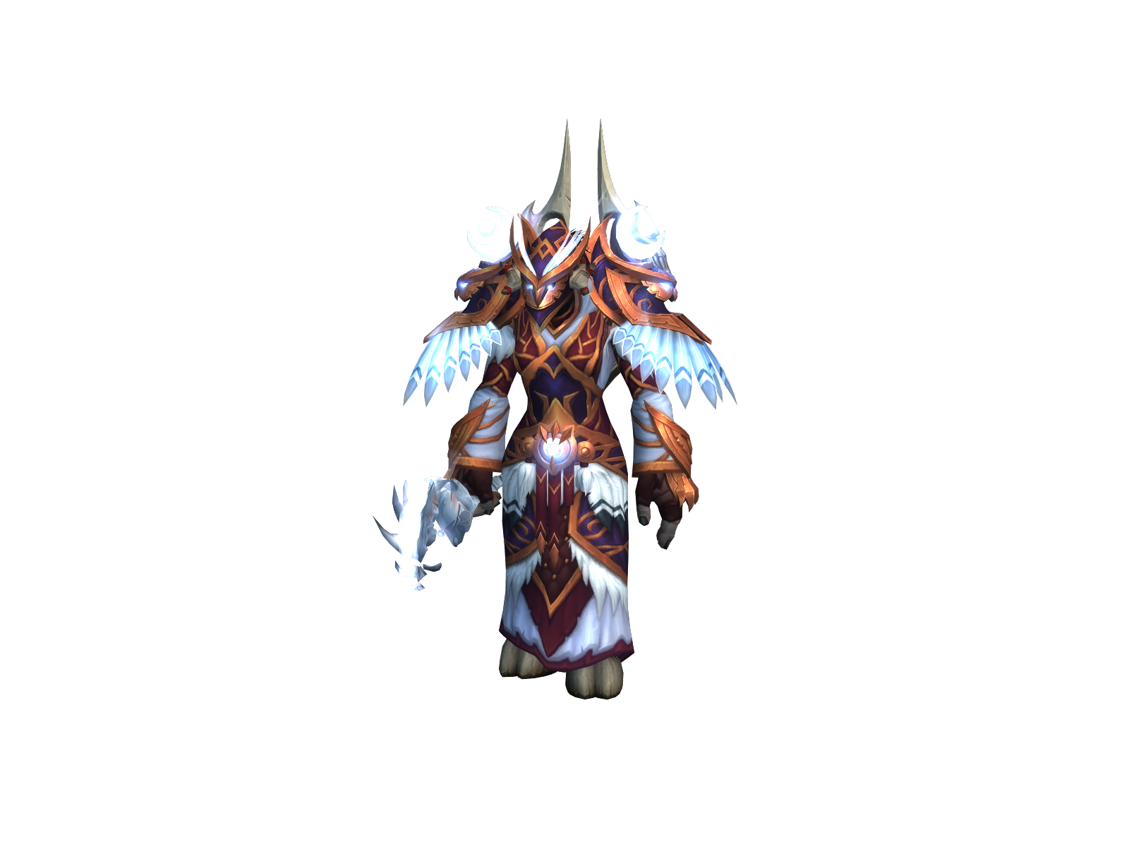 Pras 3D character render