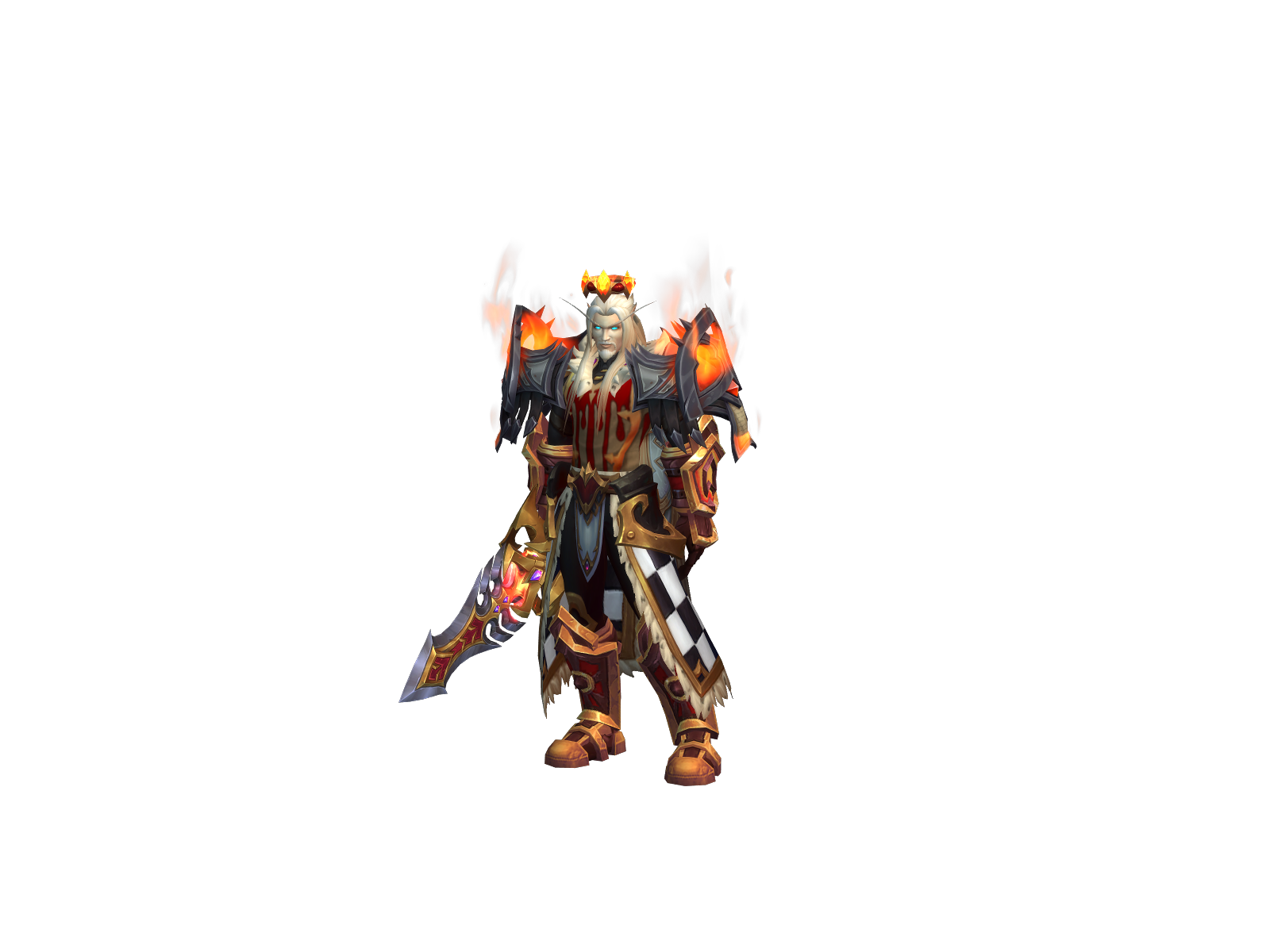 Tíndaro 3D character render