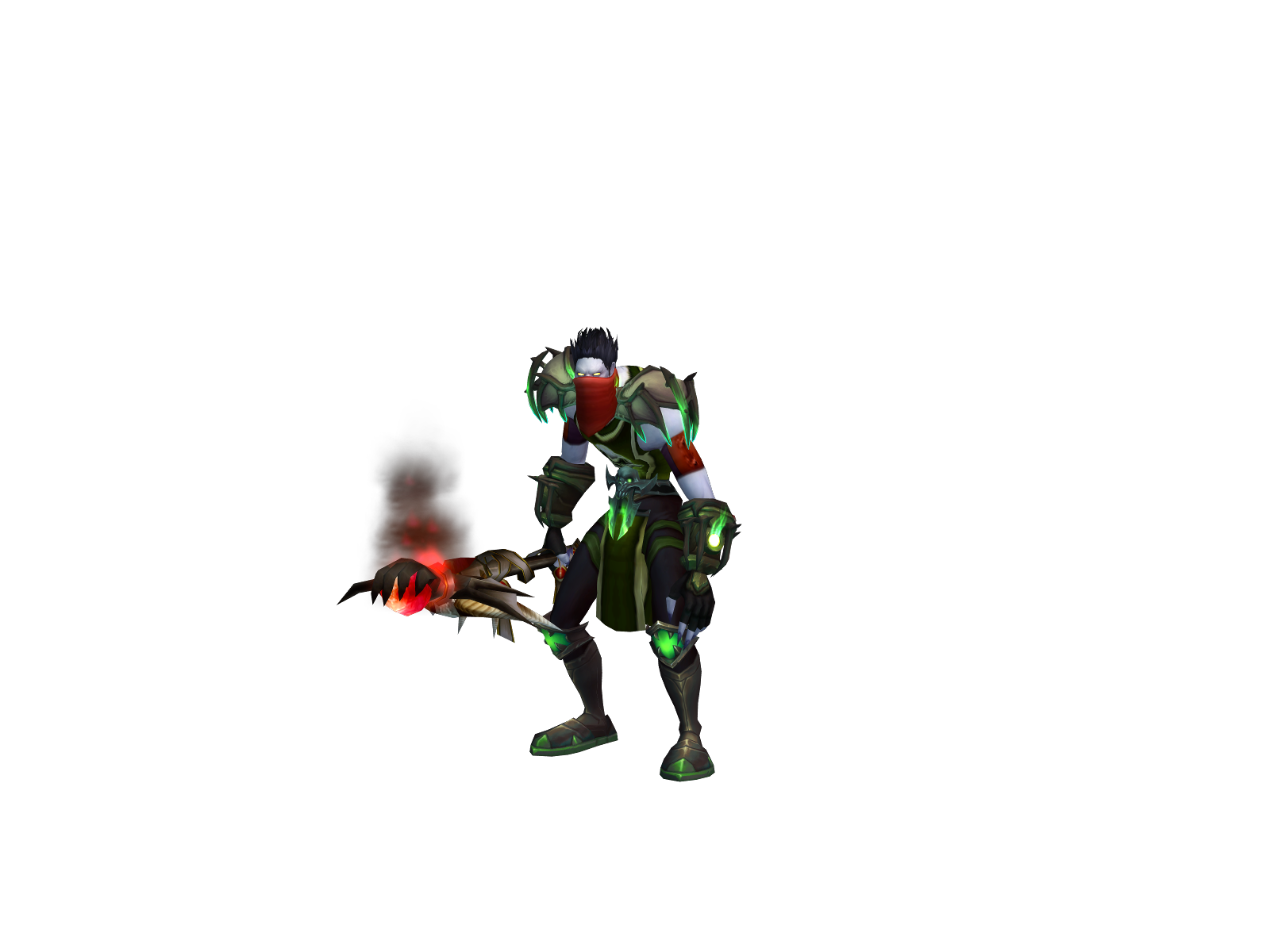 Almanegra 3D character render