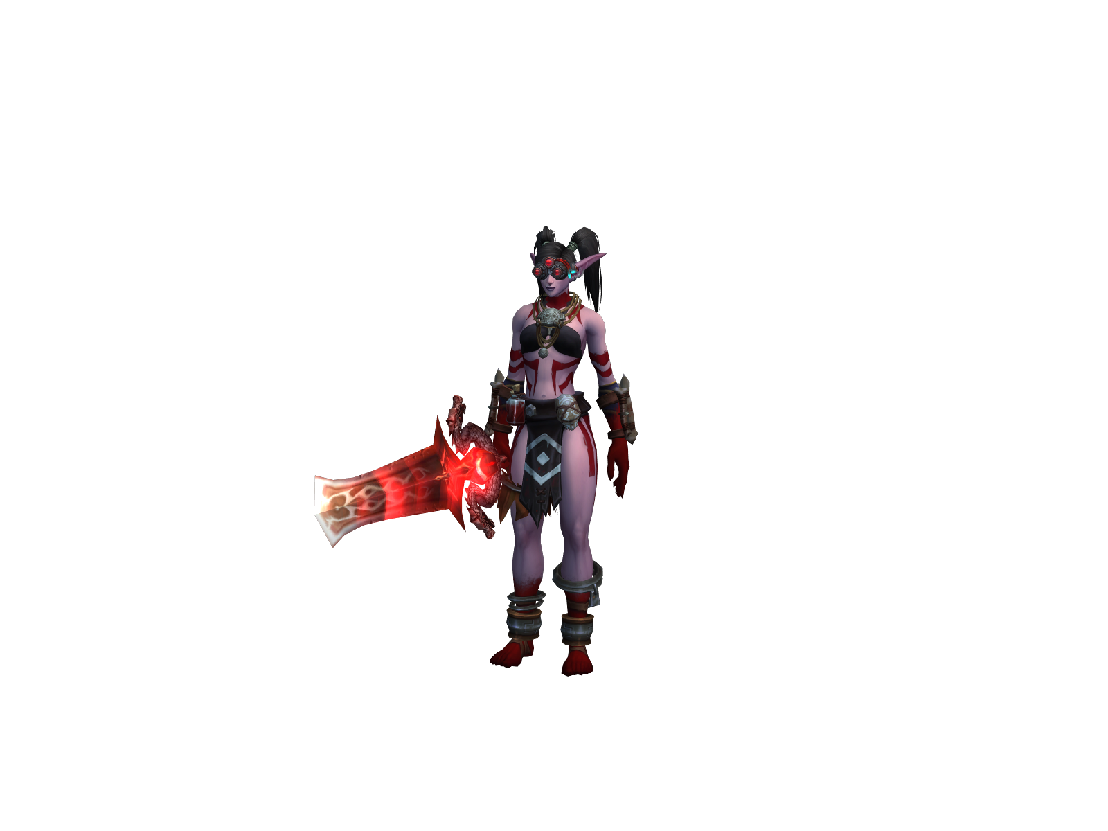 Rëms 3D character render