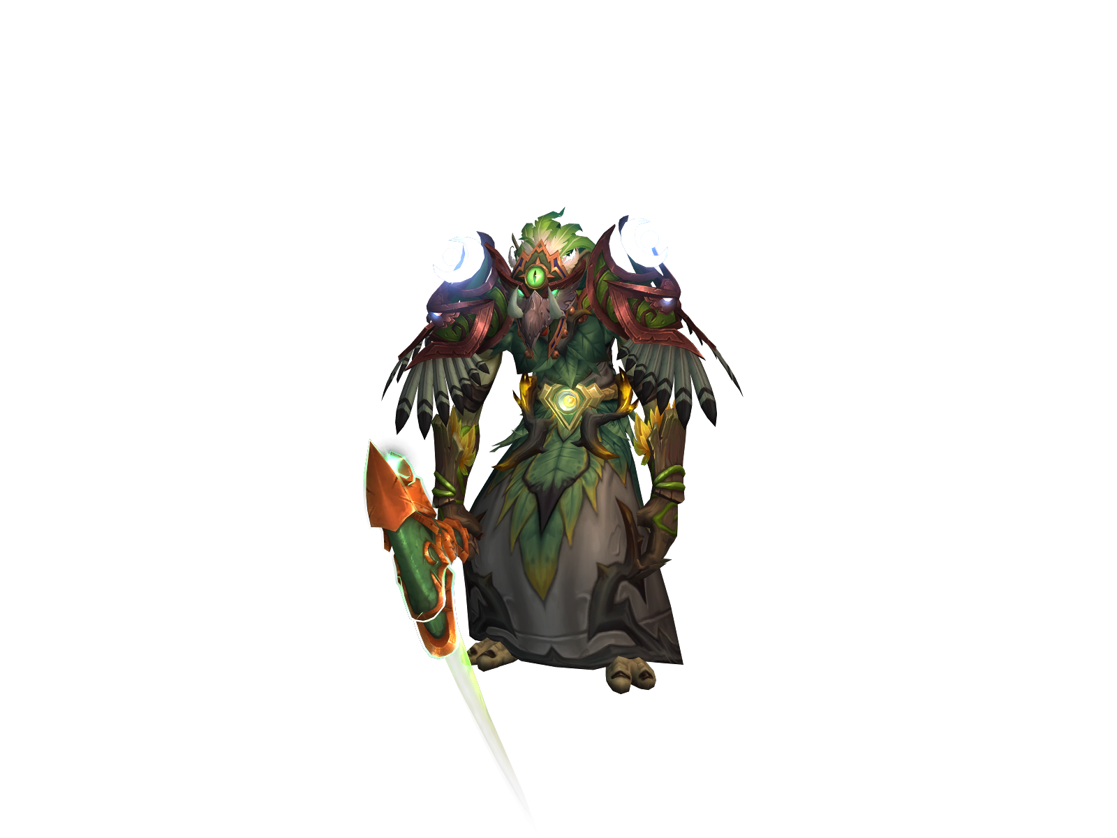 Nøcti 3D character render