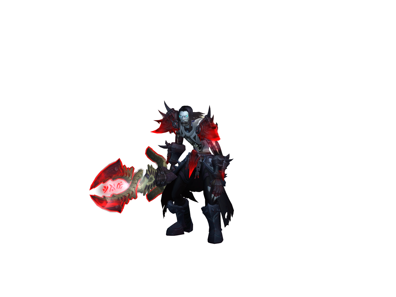 Festered 3D character render