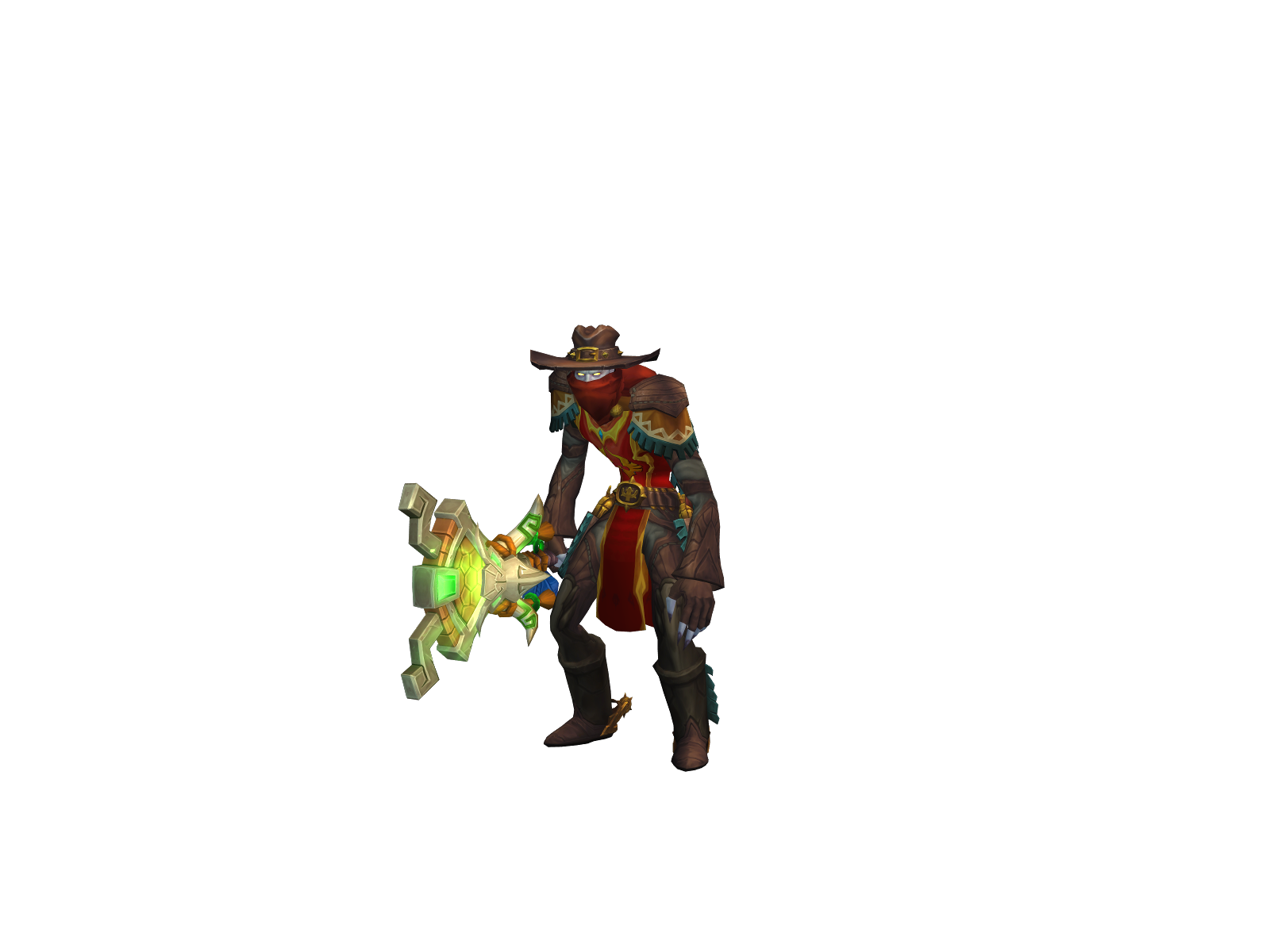 Robberan 3D character render