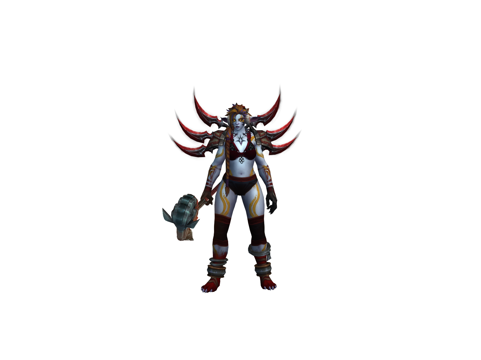 Papos 3D character render
