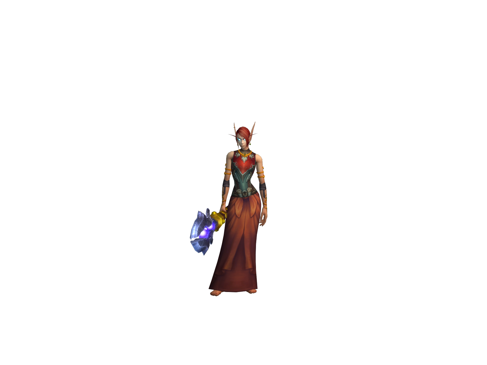 Vergilz 3D character render