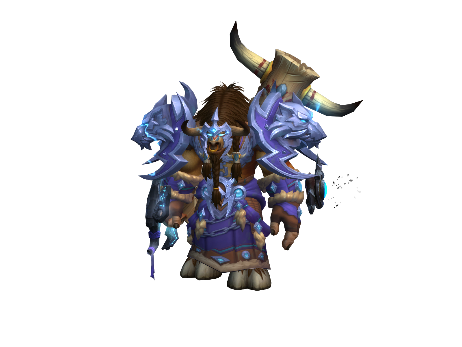Bluëlabel 3D character render