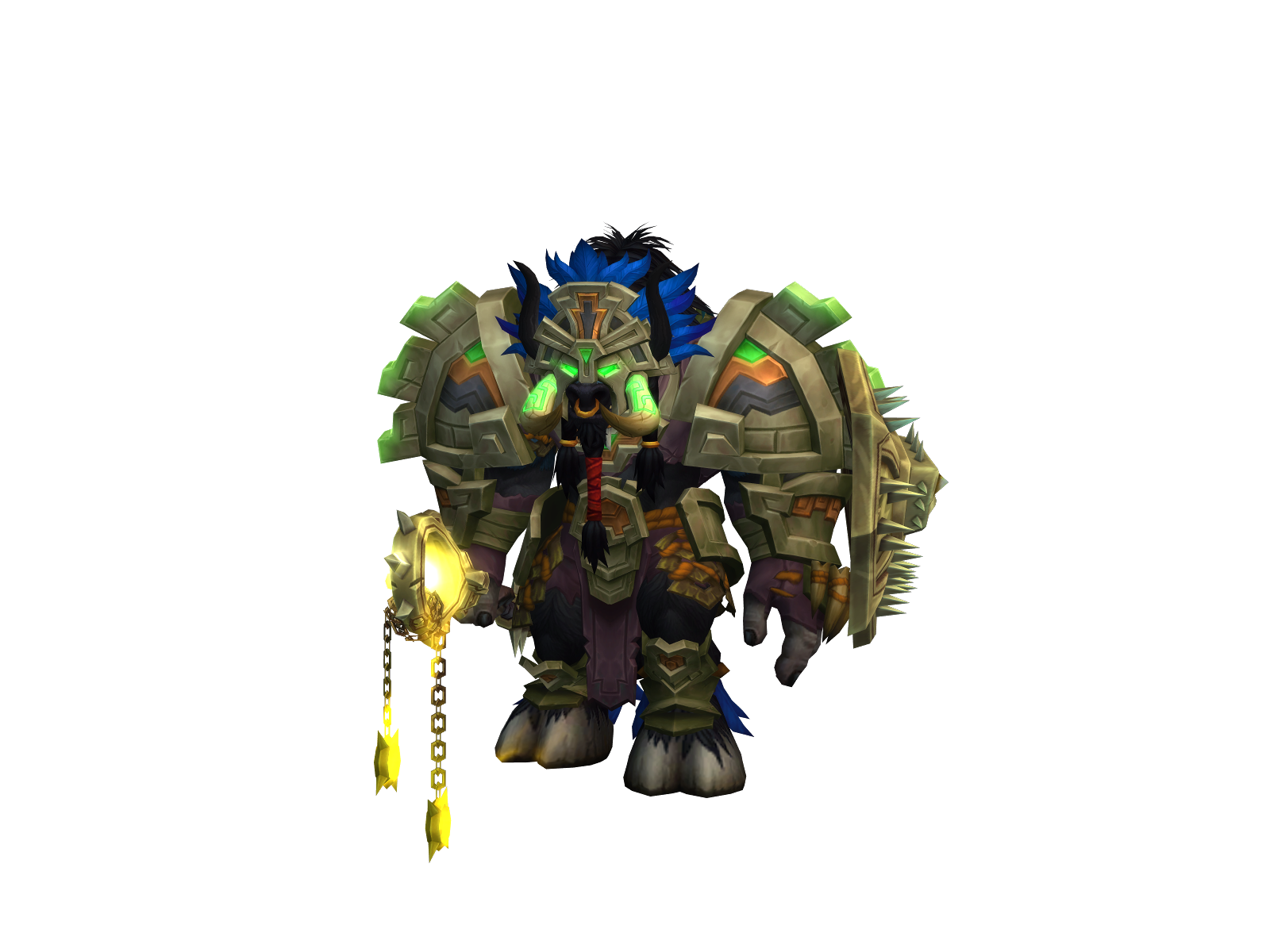 Taurehell 3D character render