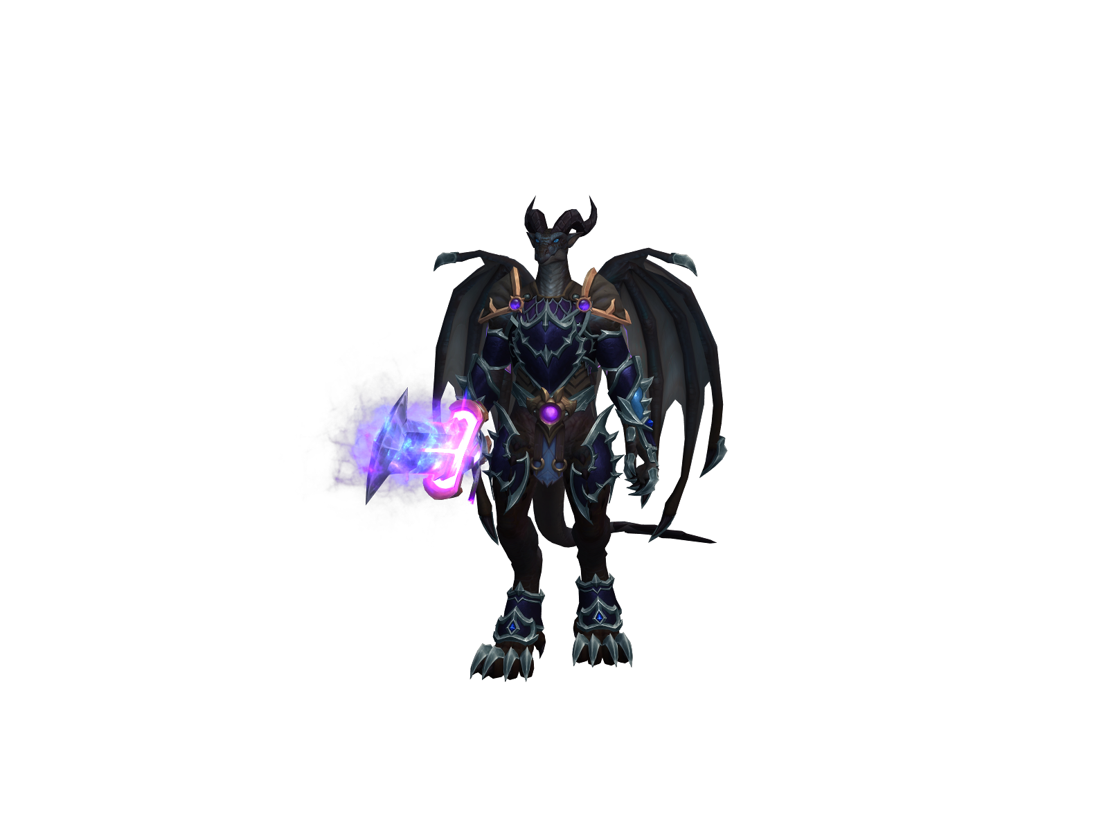 Demikass 3D character render
