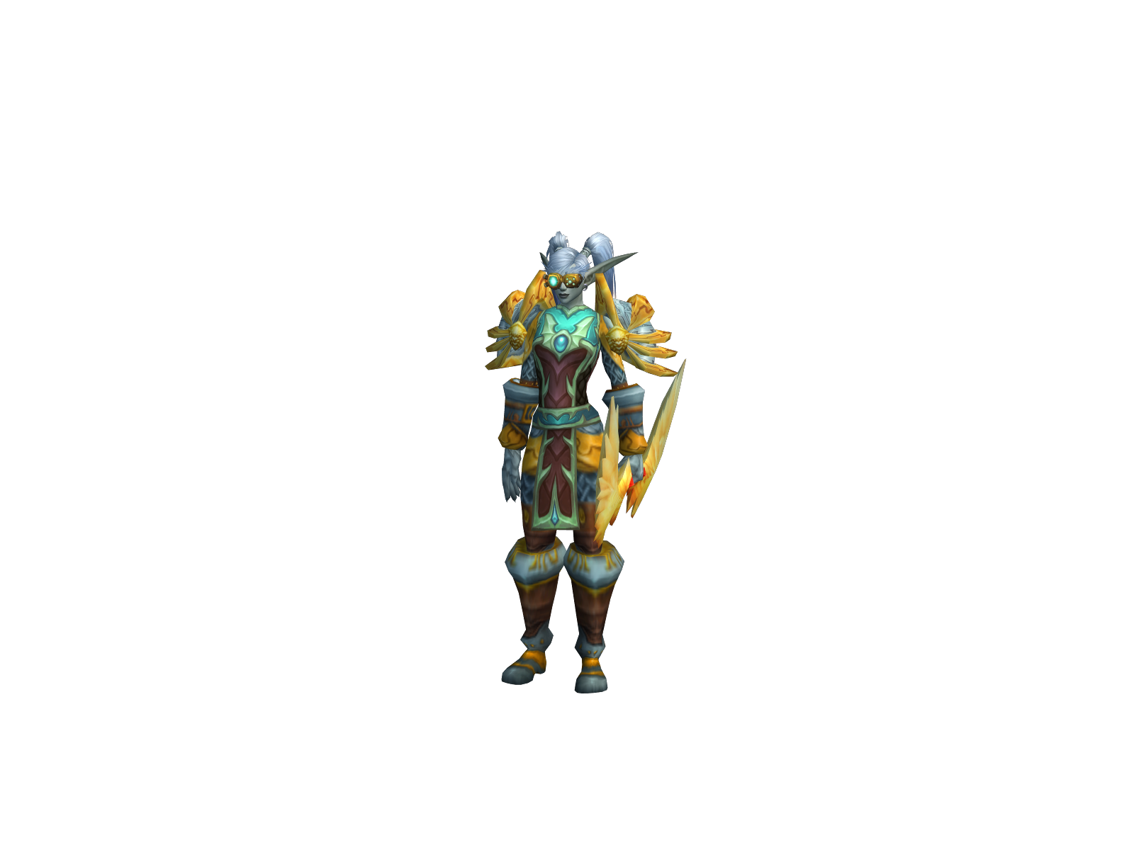 Floquínhos 3D character render