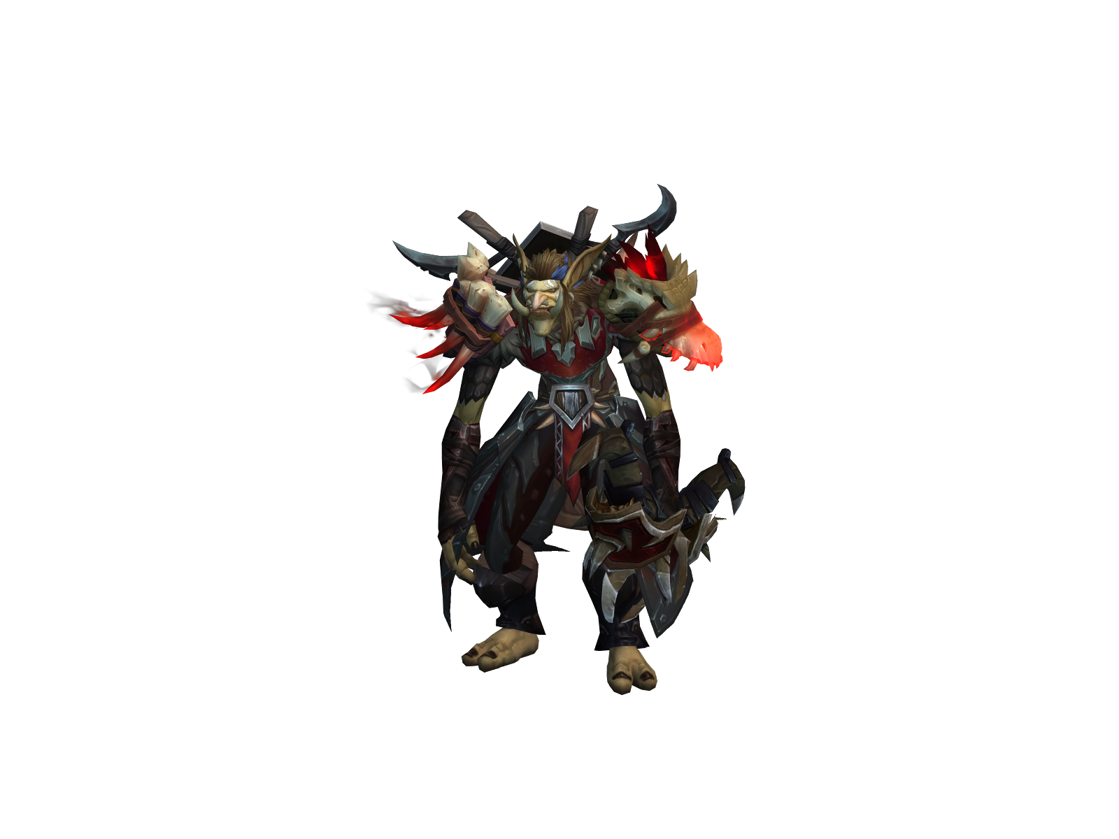 Rondraag 3D character render