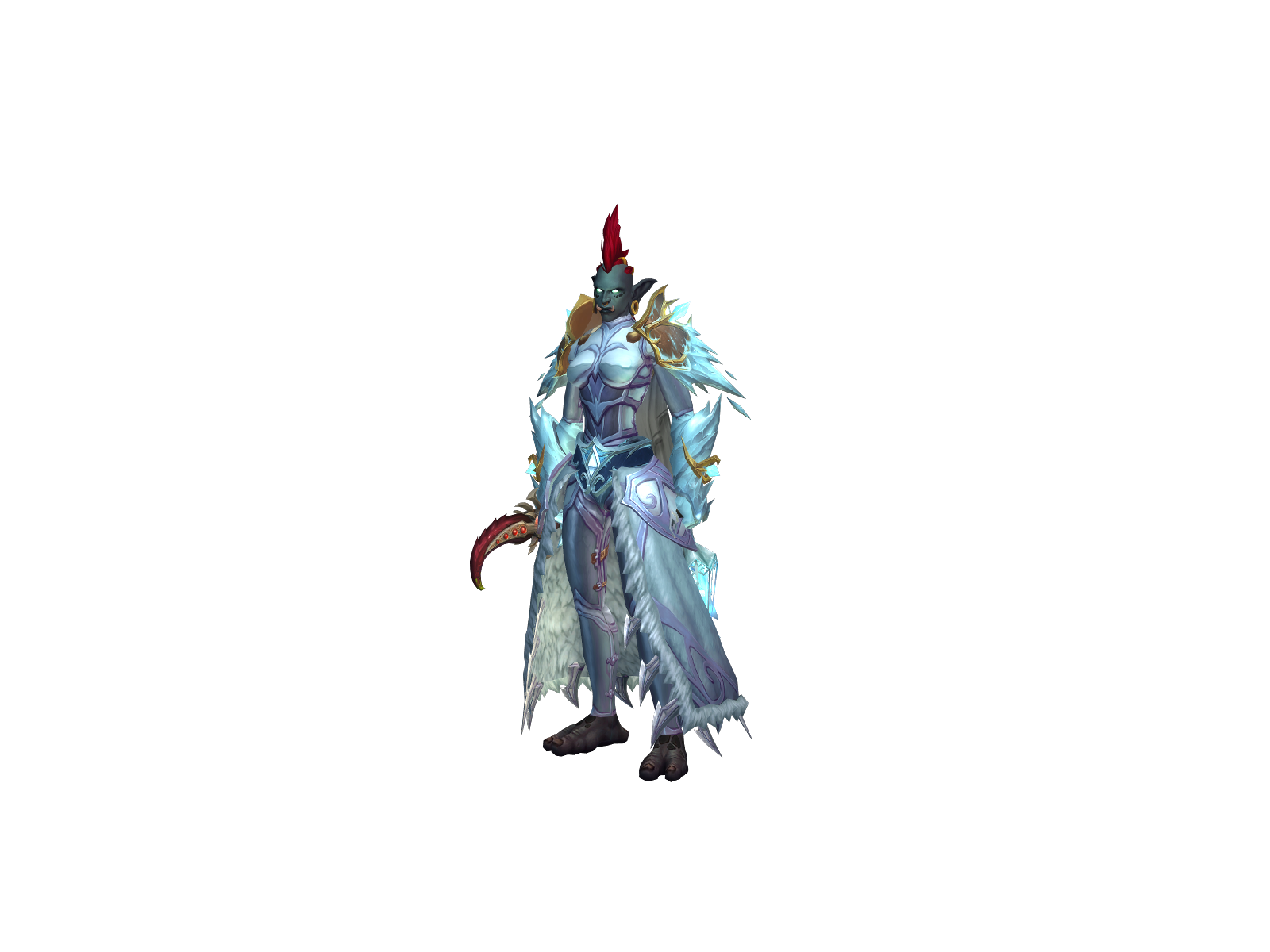 Matildä 3D character render
