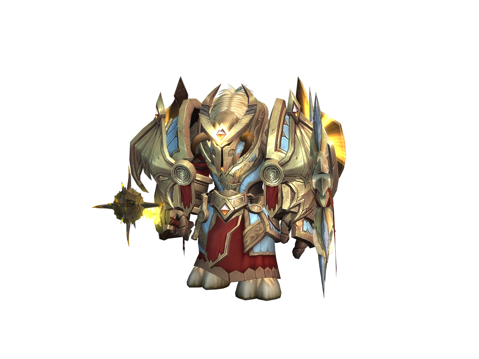 Palatheu 3D character render