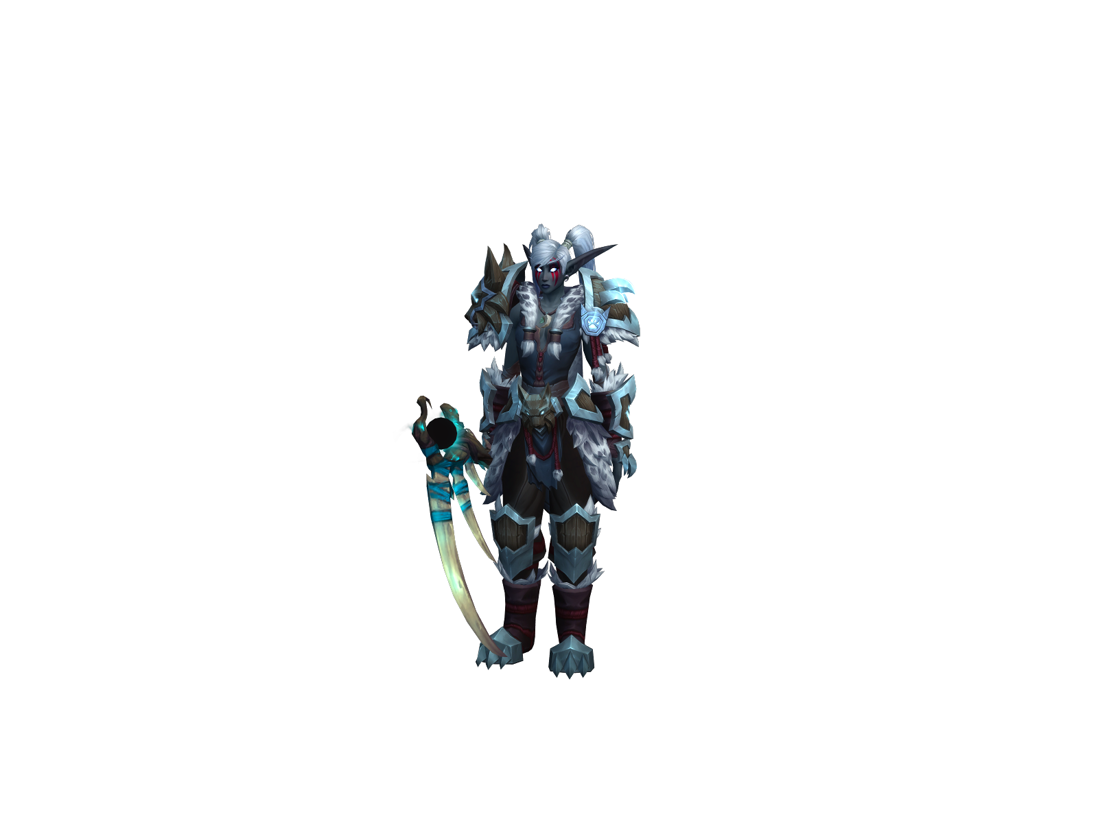 Crowning 3D character render