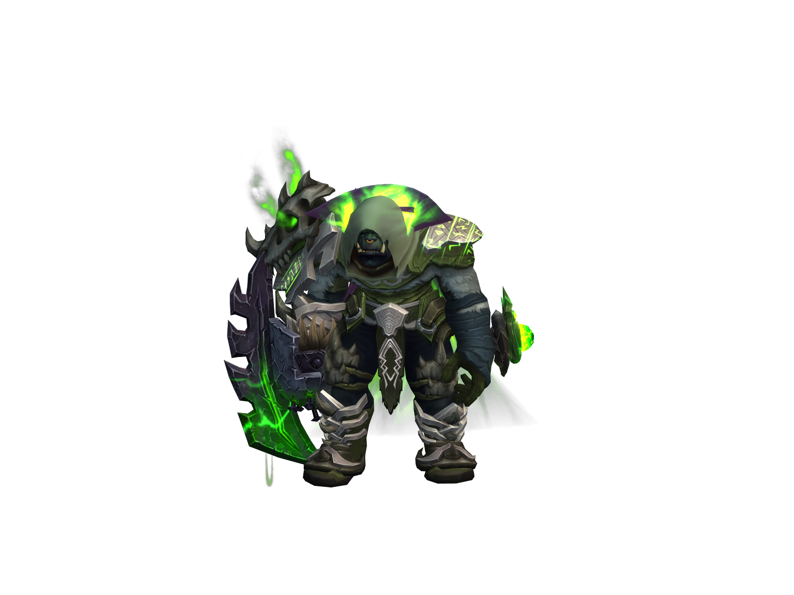 Shamantyrr 3D character render