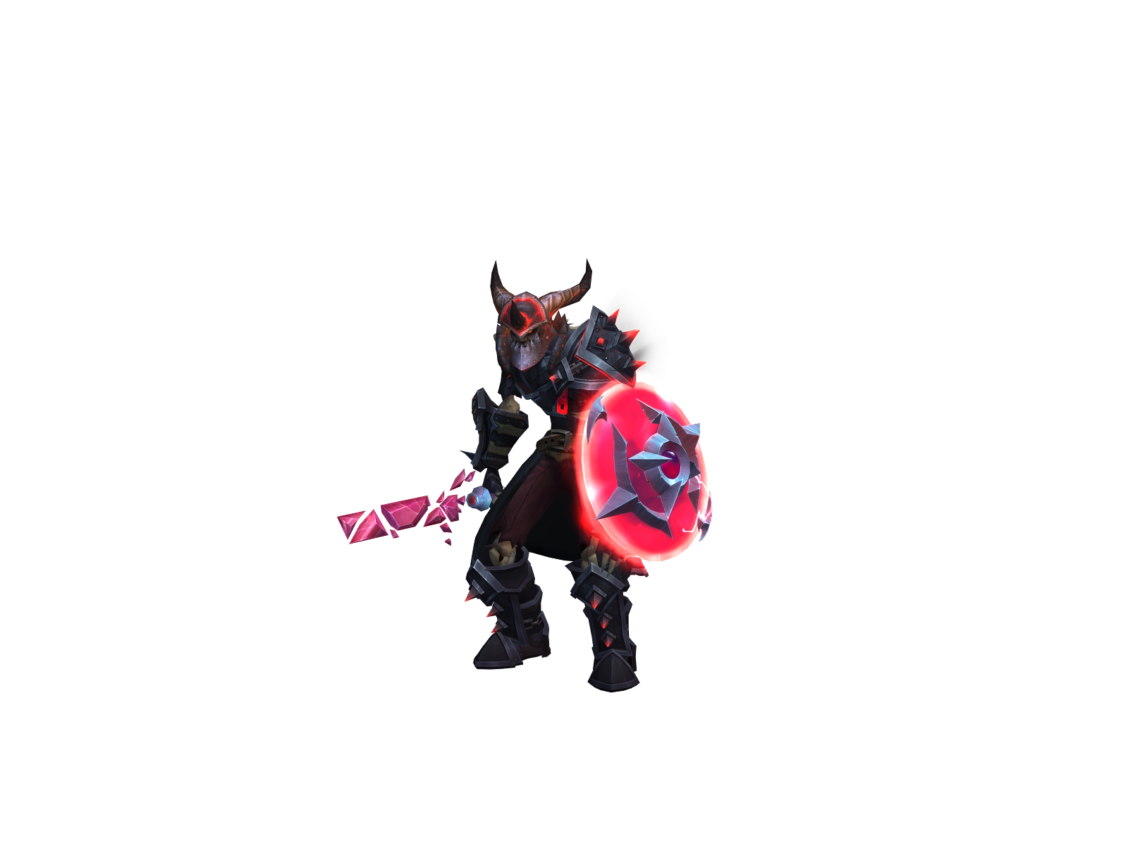 Darkeleton 3D character render