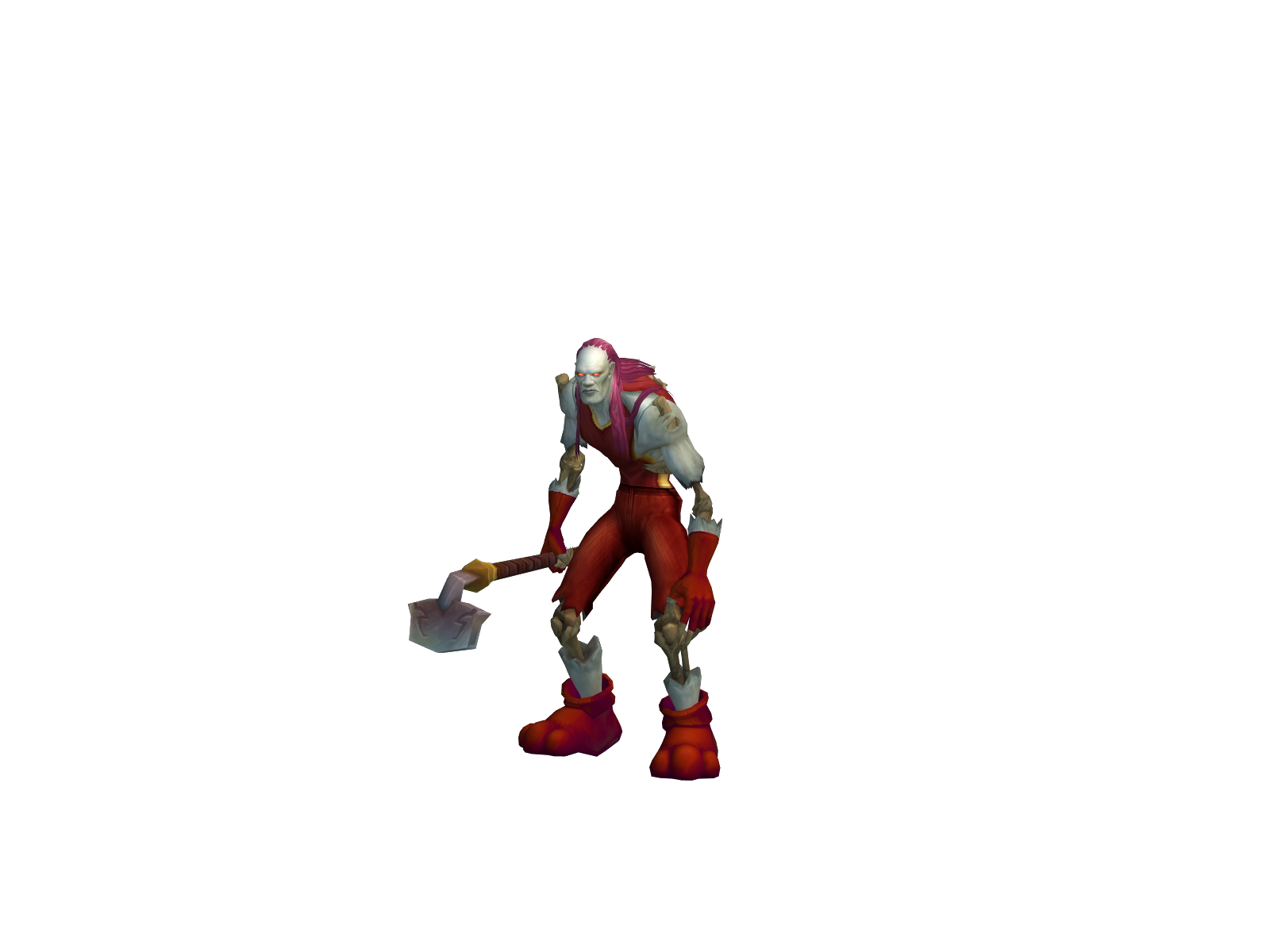 Oruãm 3D character render