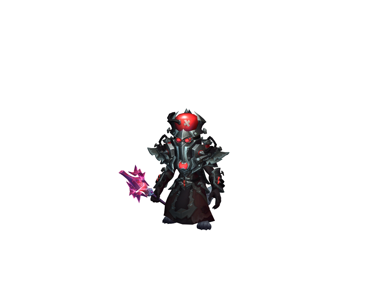 Biulock 3D character render