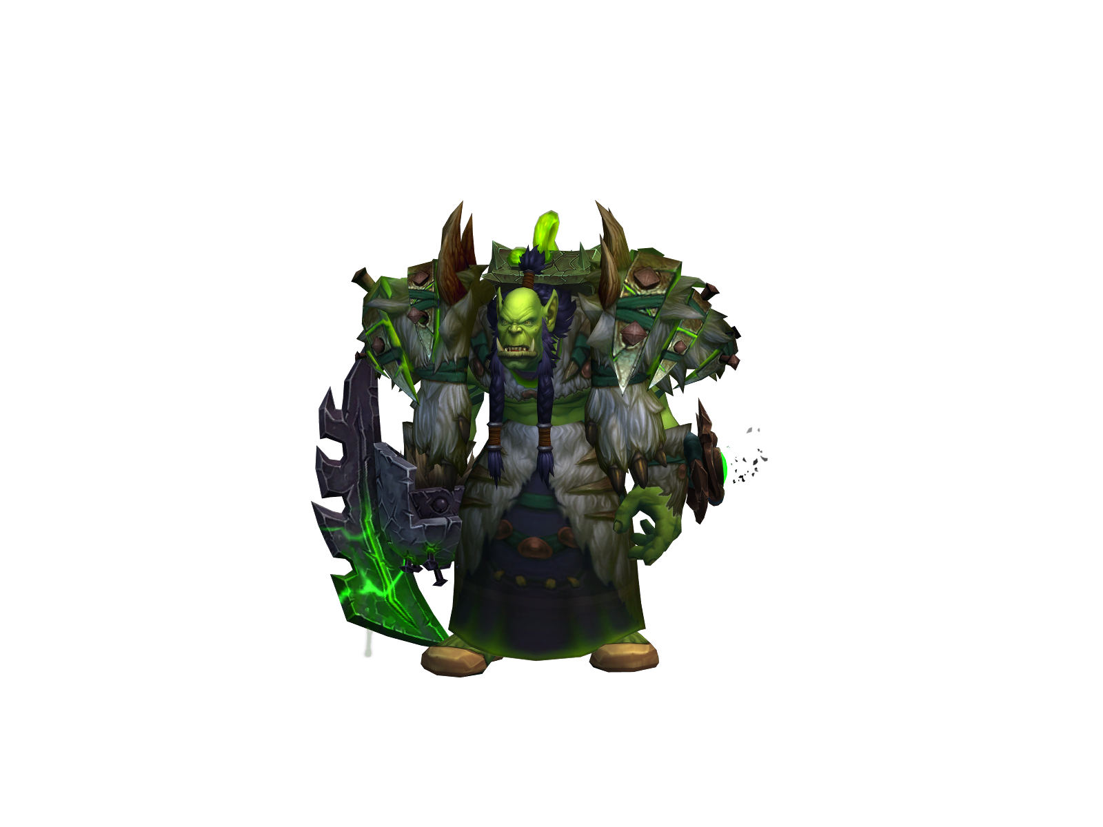 Garzvog 3D character render