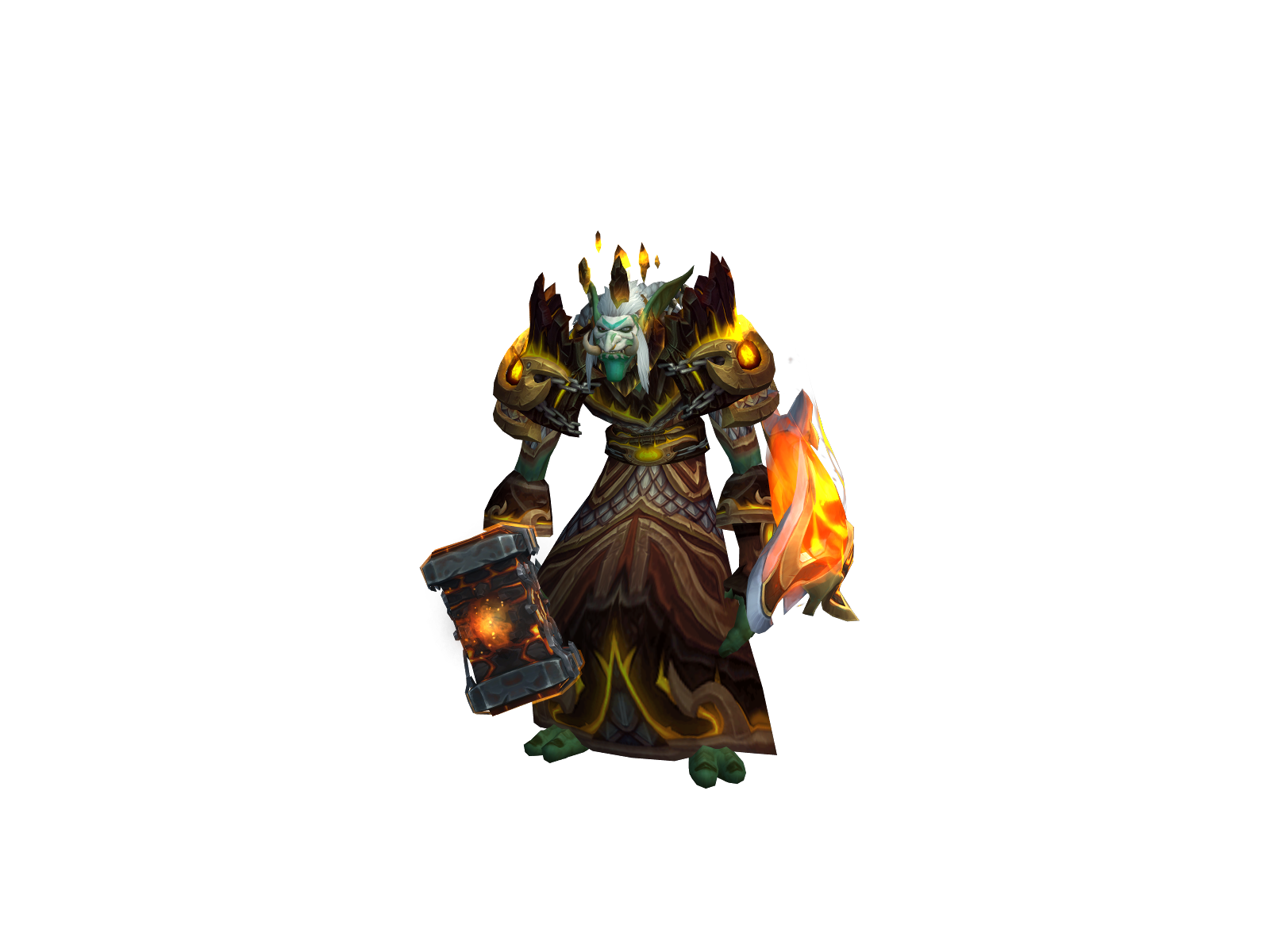 Theotoxicos 3D character render