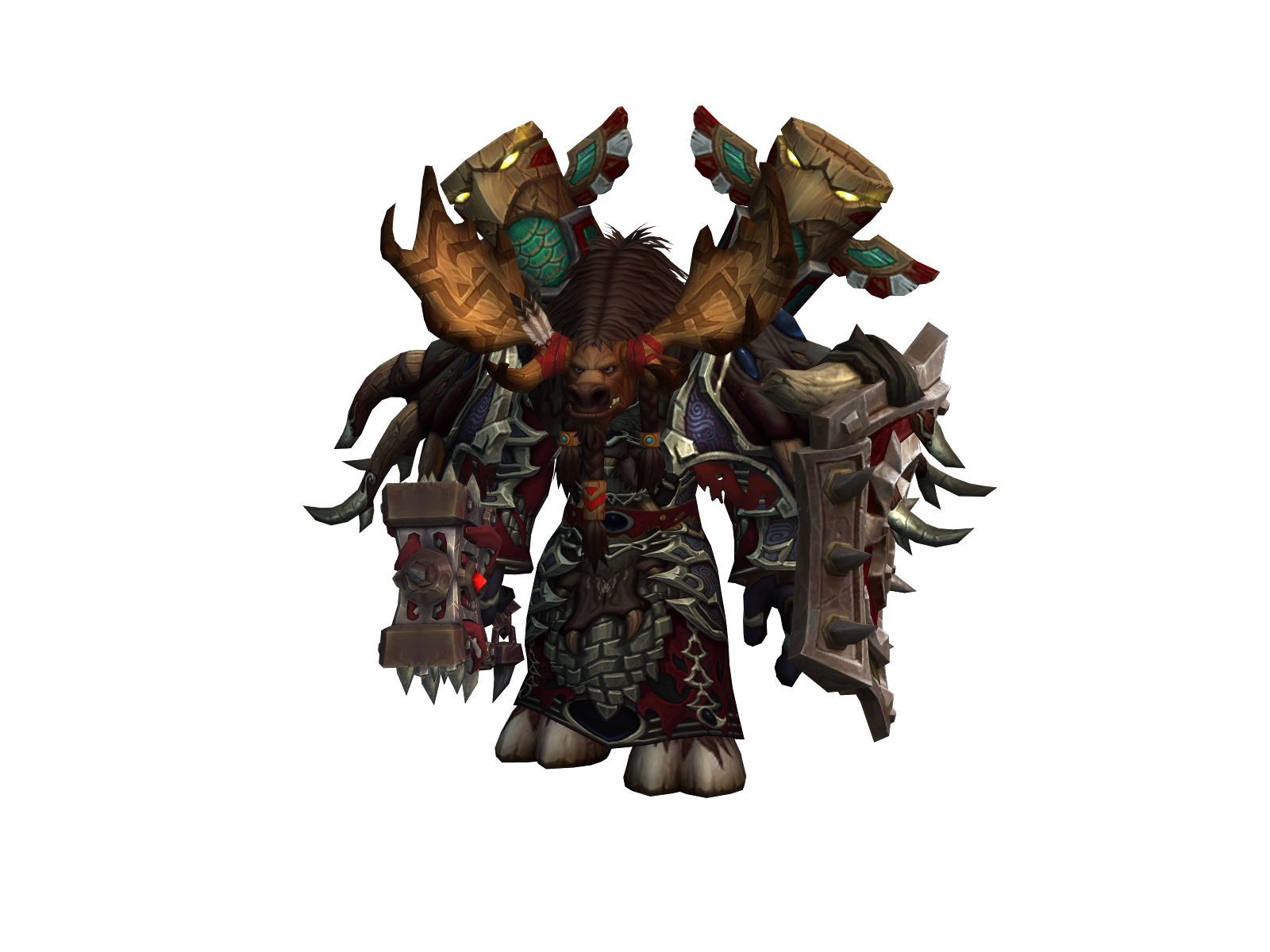 Balour 3D character render